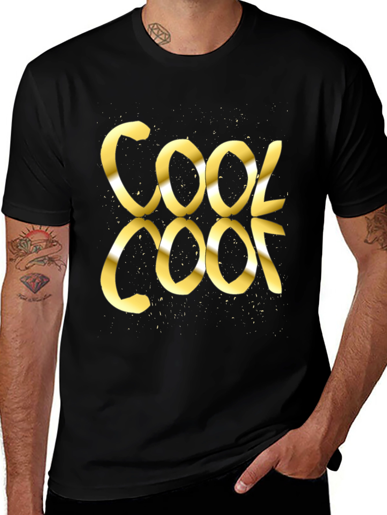 Cool Graphic Black T-Shirt