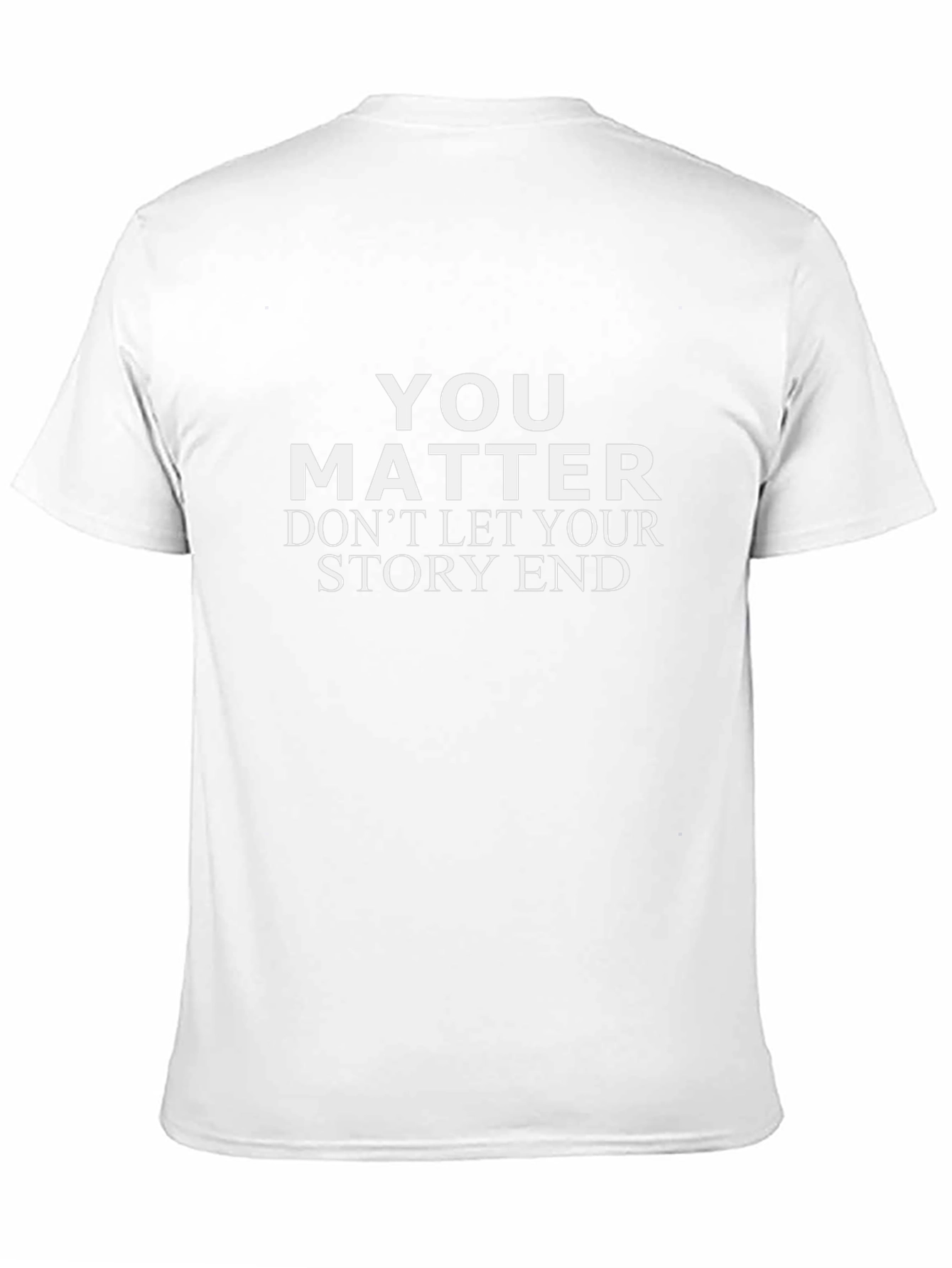 You Matter Graphic Tee - Inspirational Message