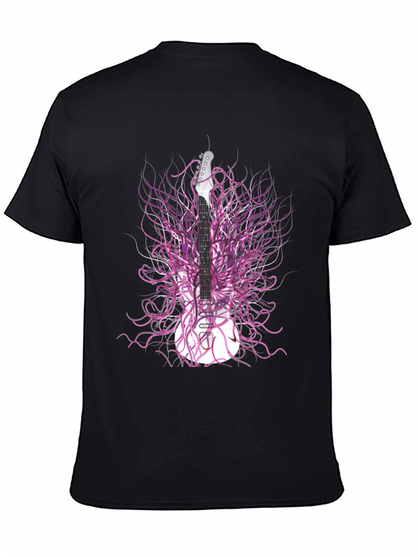 Guitar Art Tee - Electric Guitar T-Shirt
