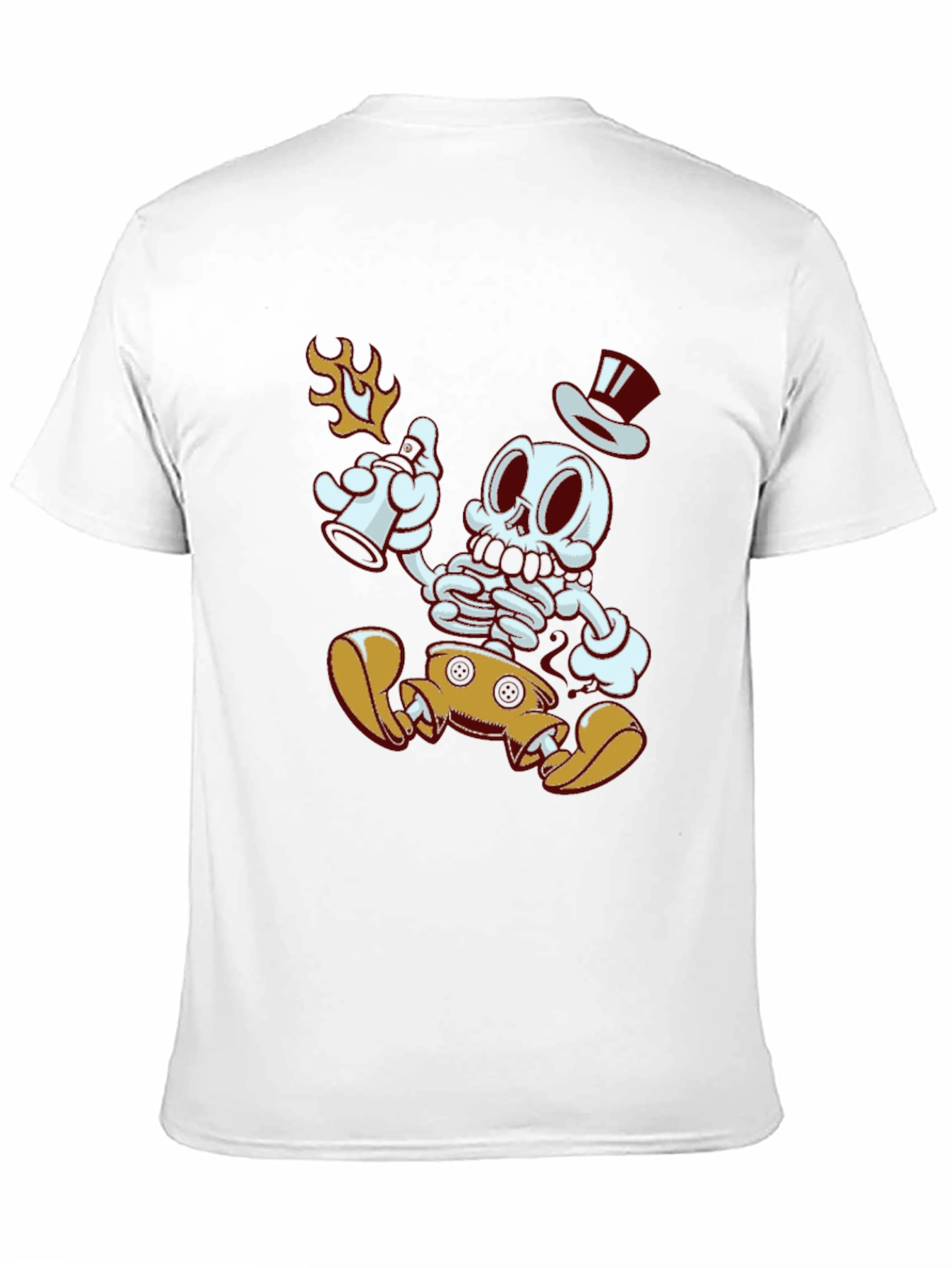 Mickey Skeleton Black T-Shirt