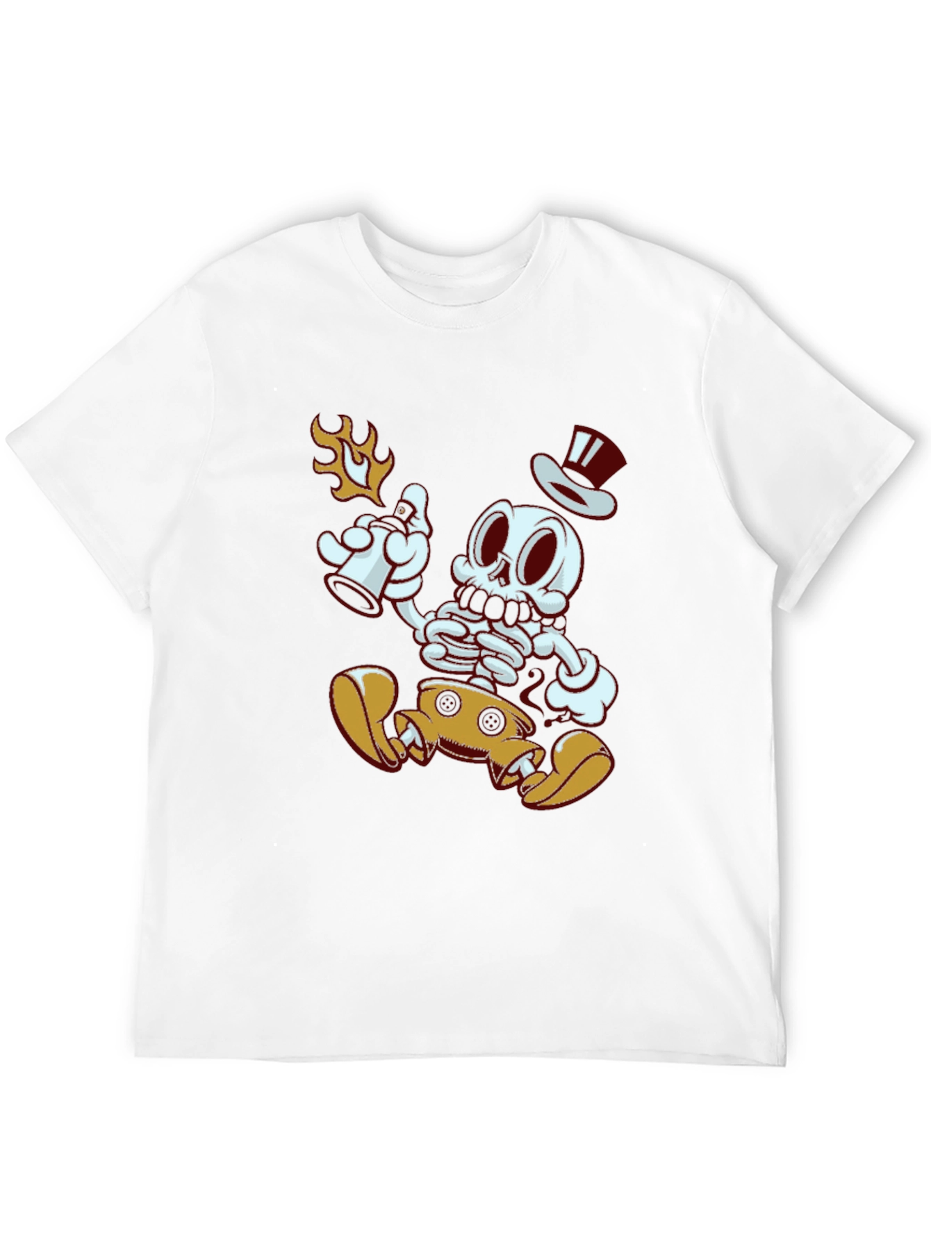 Mickey Skeleton Black T-Shirt