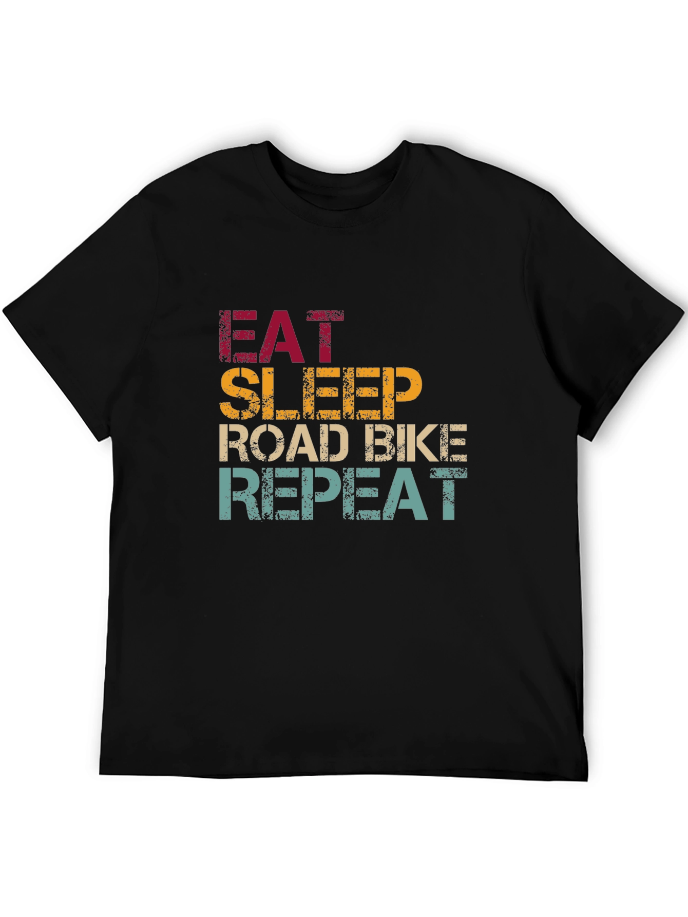 Eat Sleep Road Bike Repeat Graphic Tee