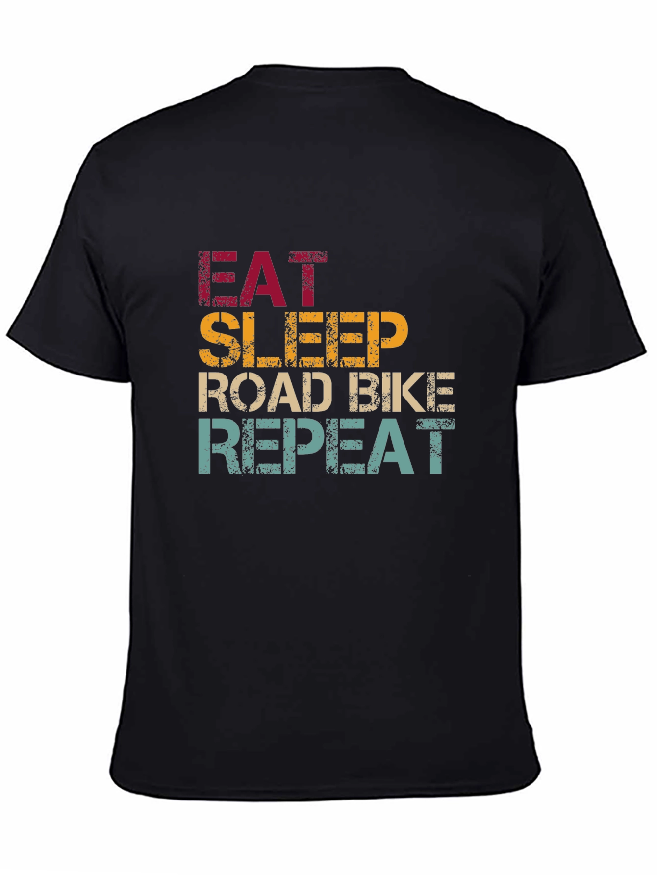 Eat Sleep Road Bike Repeat Graphic Tee