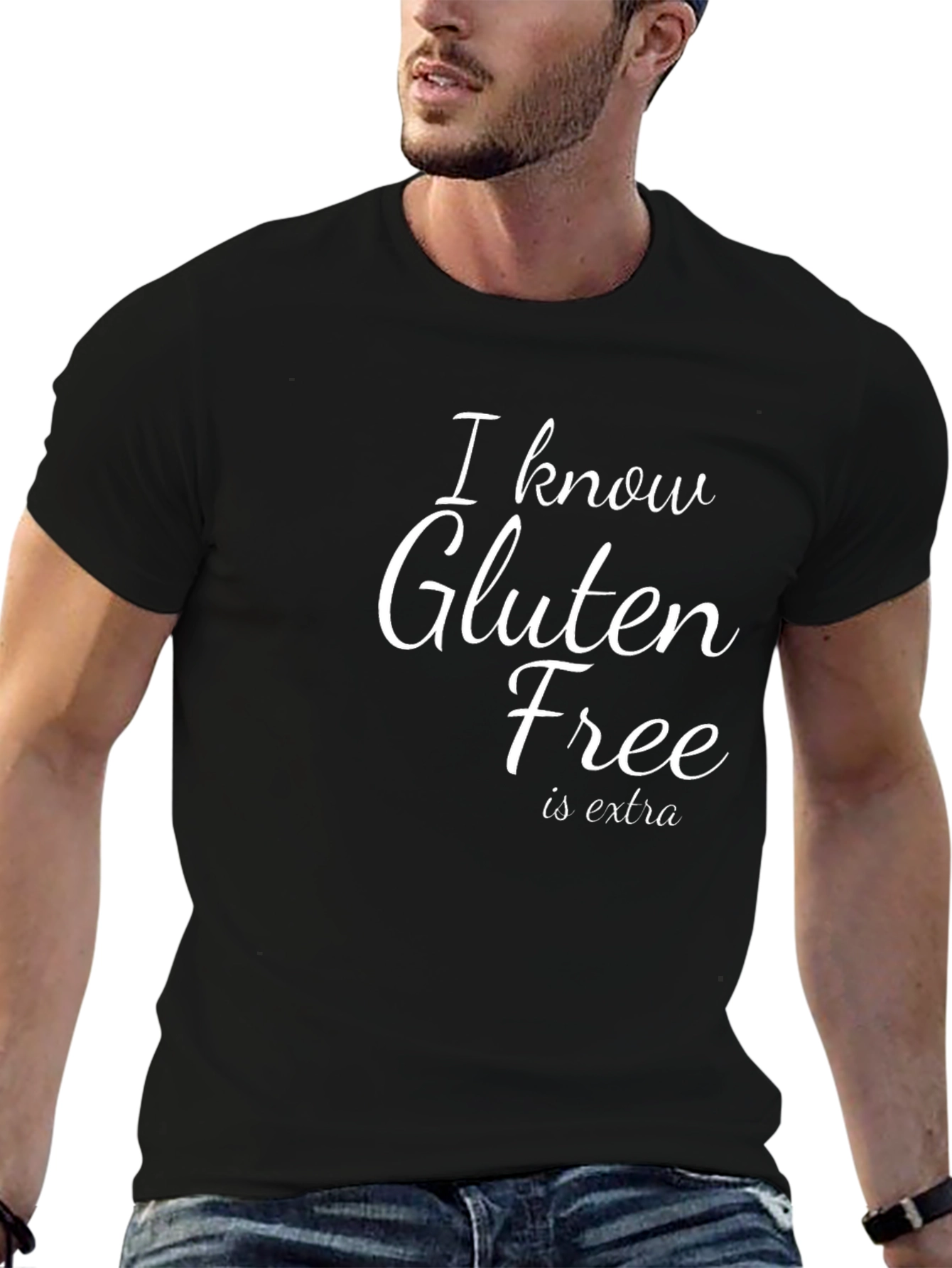 Gluten Free Extra Funny Graphic T-Shirt