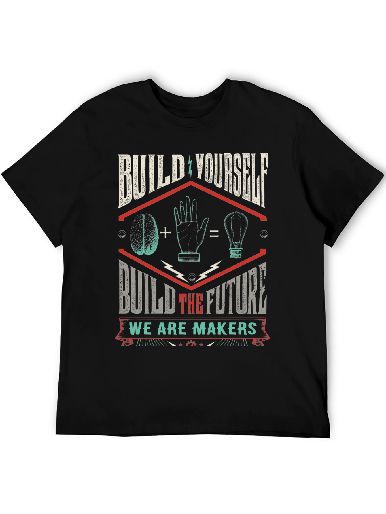 Build Yourself T-Shirt - Maker Design