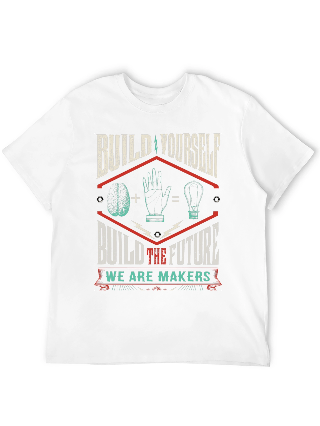 Build Yourself T-Shirt - Maker Design
