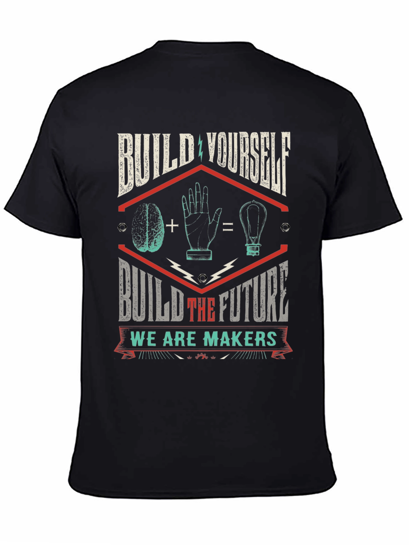 Build Yourself T-Shirt - Maker Design
