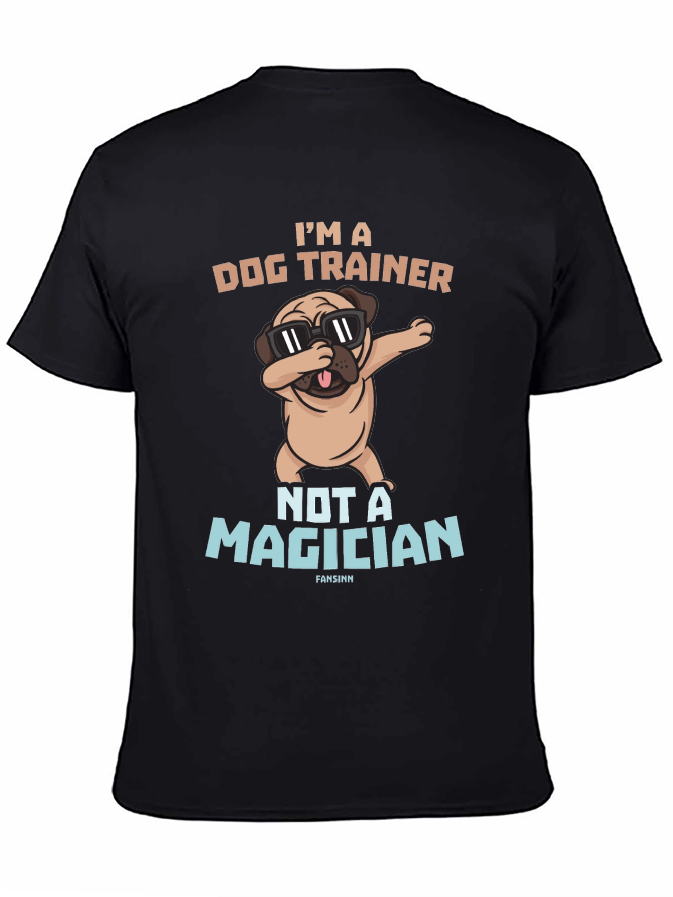 Dog Trainer T-Shirt: Funny Pug Graphic Tee