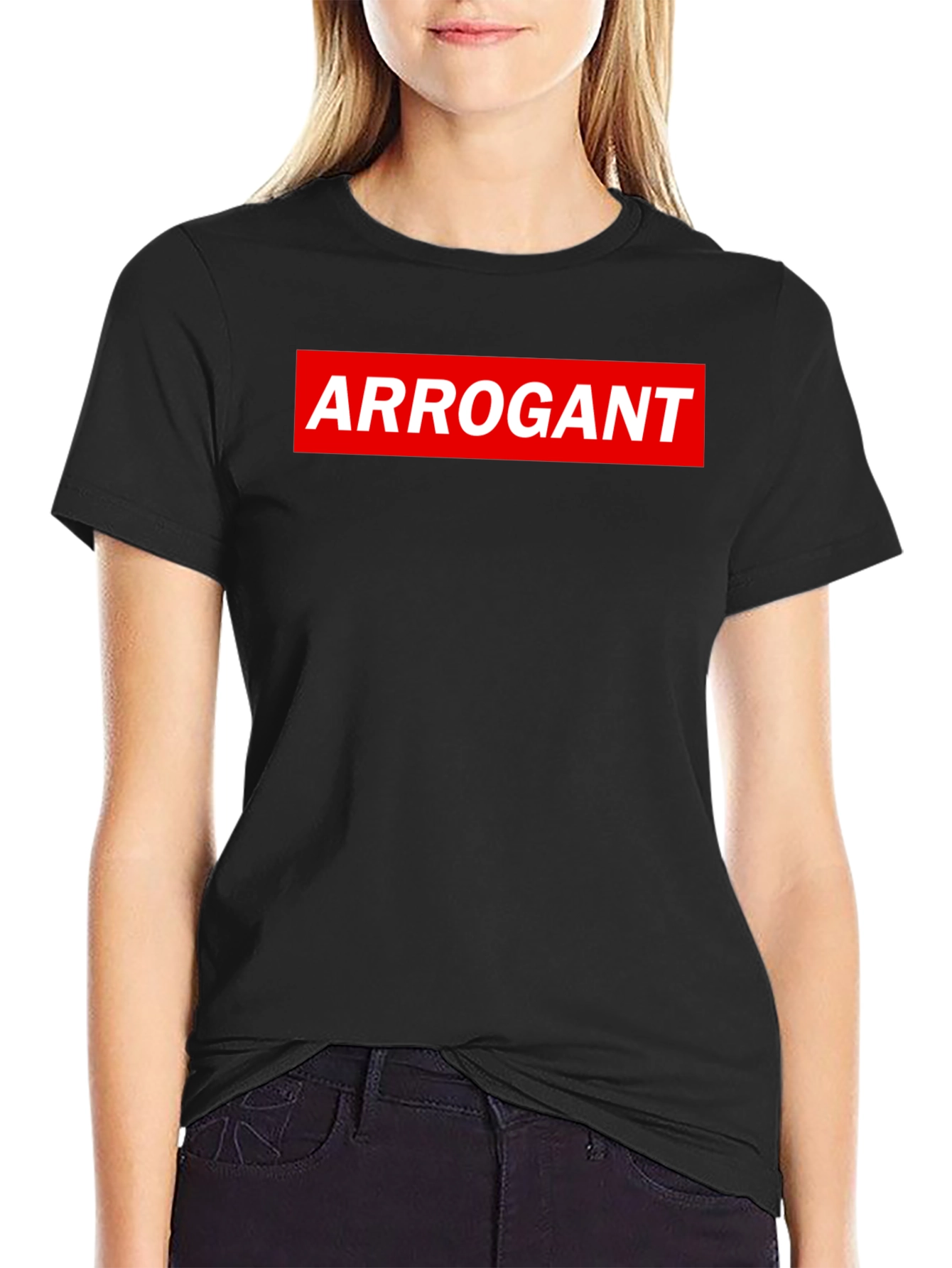 Arrogant Graphic Tee - Bold Streetwear
