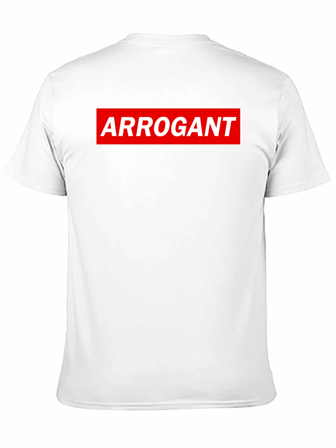 Arrogant Graphic Tee - Bold Streetwear
