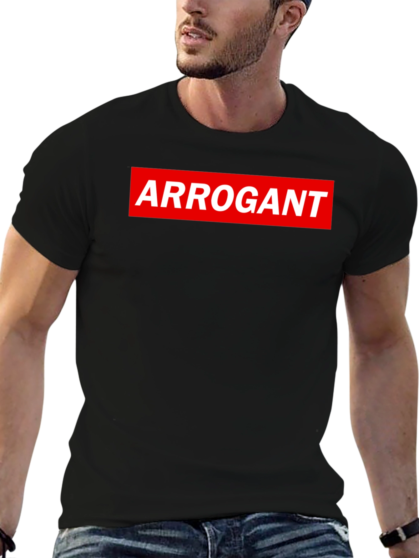 Arrogant Graphic Tee - Bold Streetwear