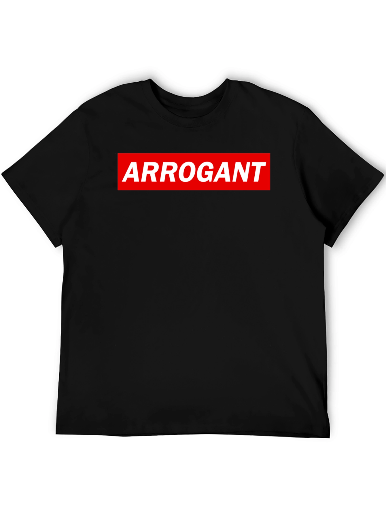 Arrogant Graphic Tee - Bold Streetwear