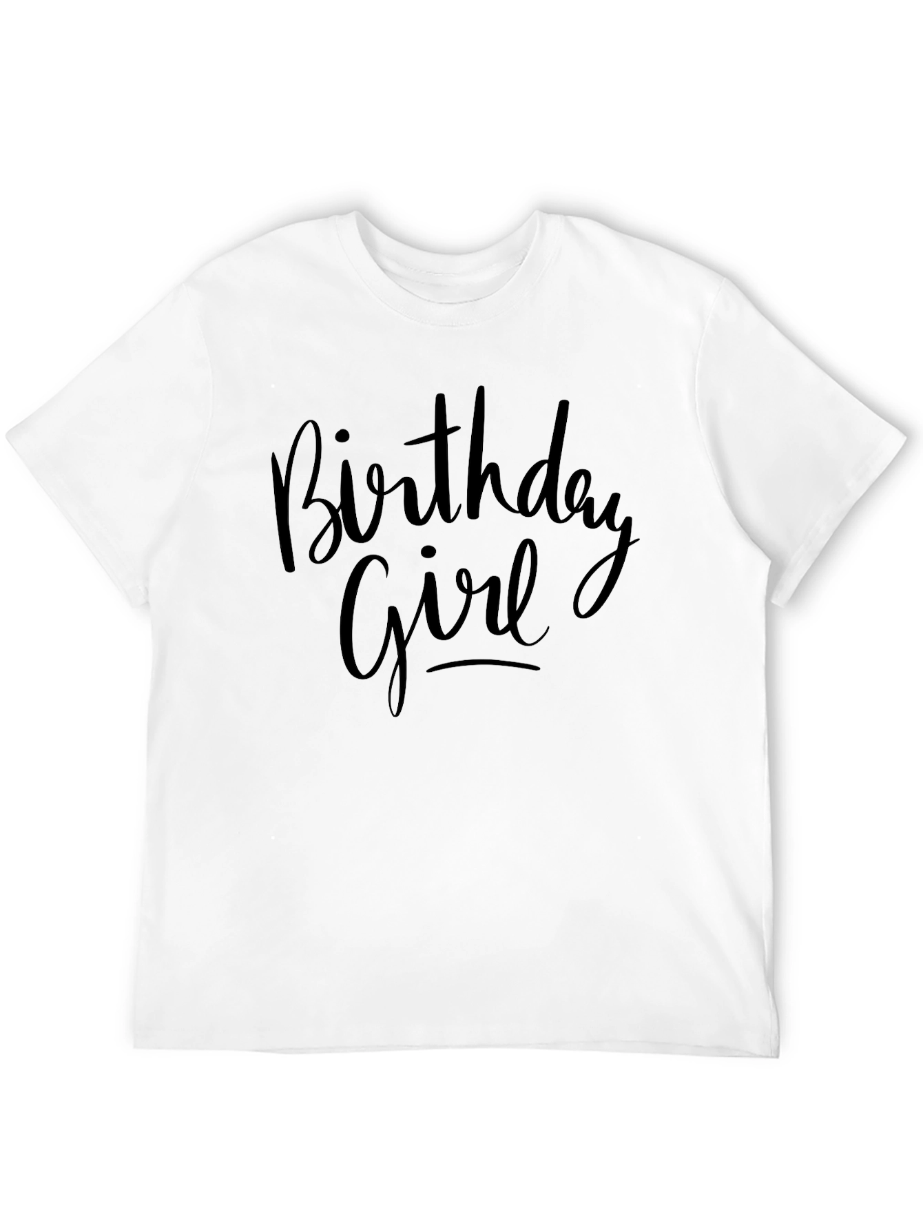 Birthday Girl Black T-Shirt
