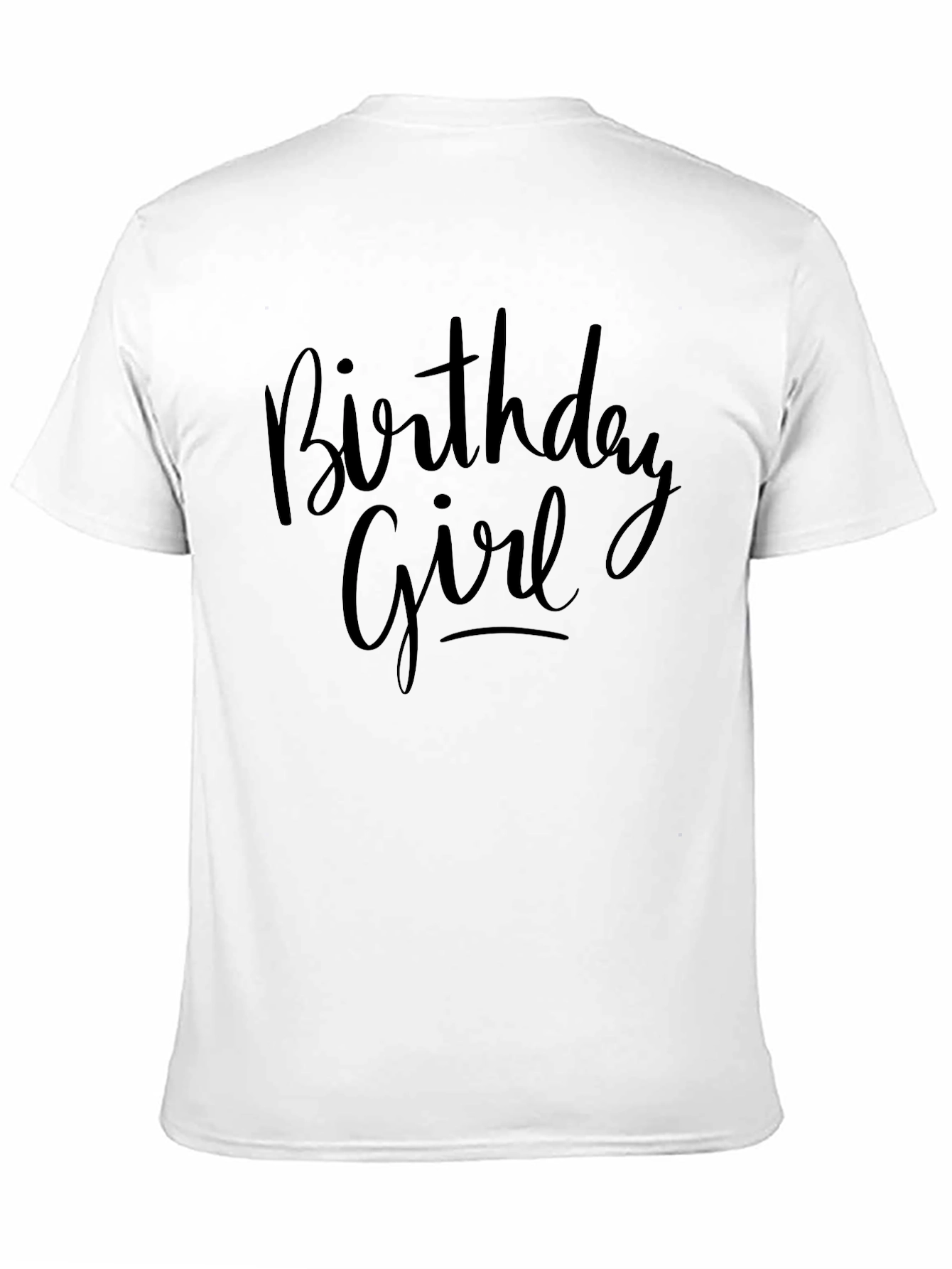 Birthday Girl Black T-Shirt