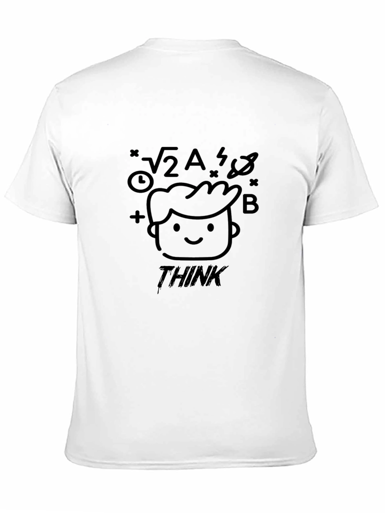 Thinker T-Shirt - Black Cotton Blend Tee
