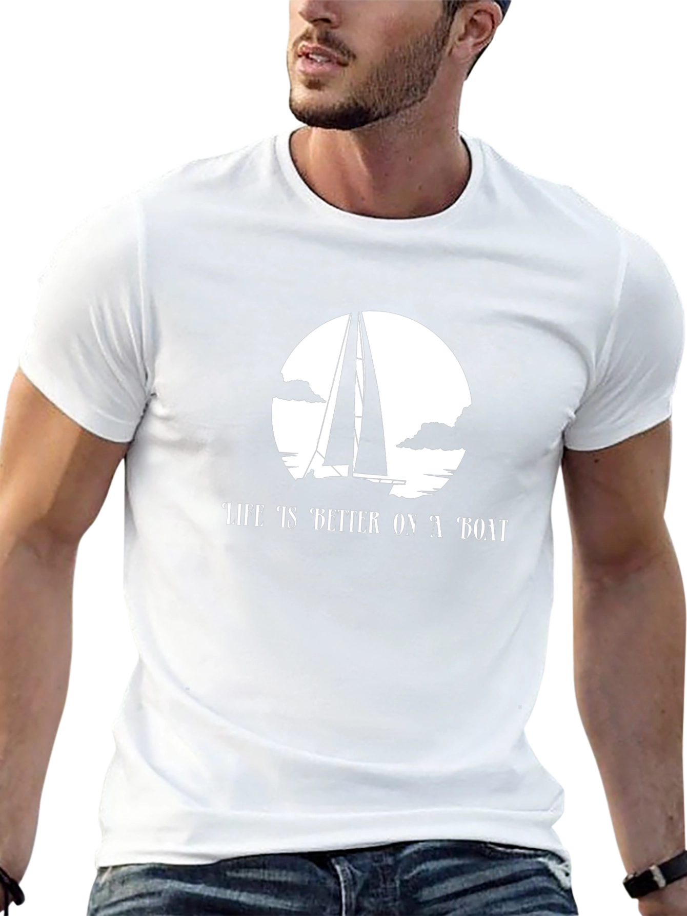 Life is Better on a Boat Graphic T-Shirt