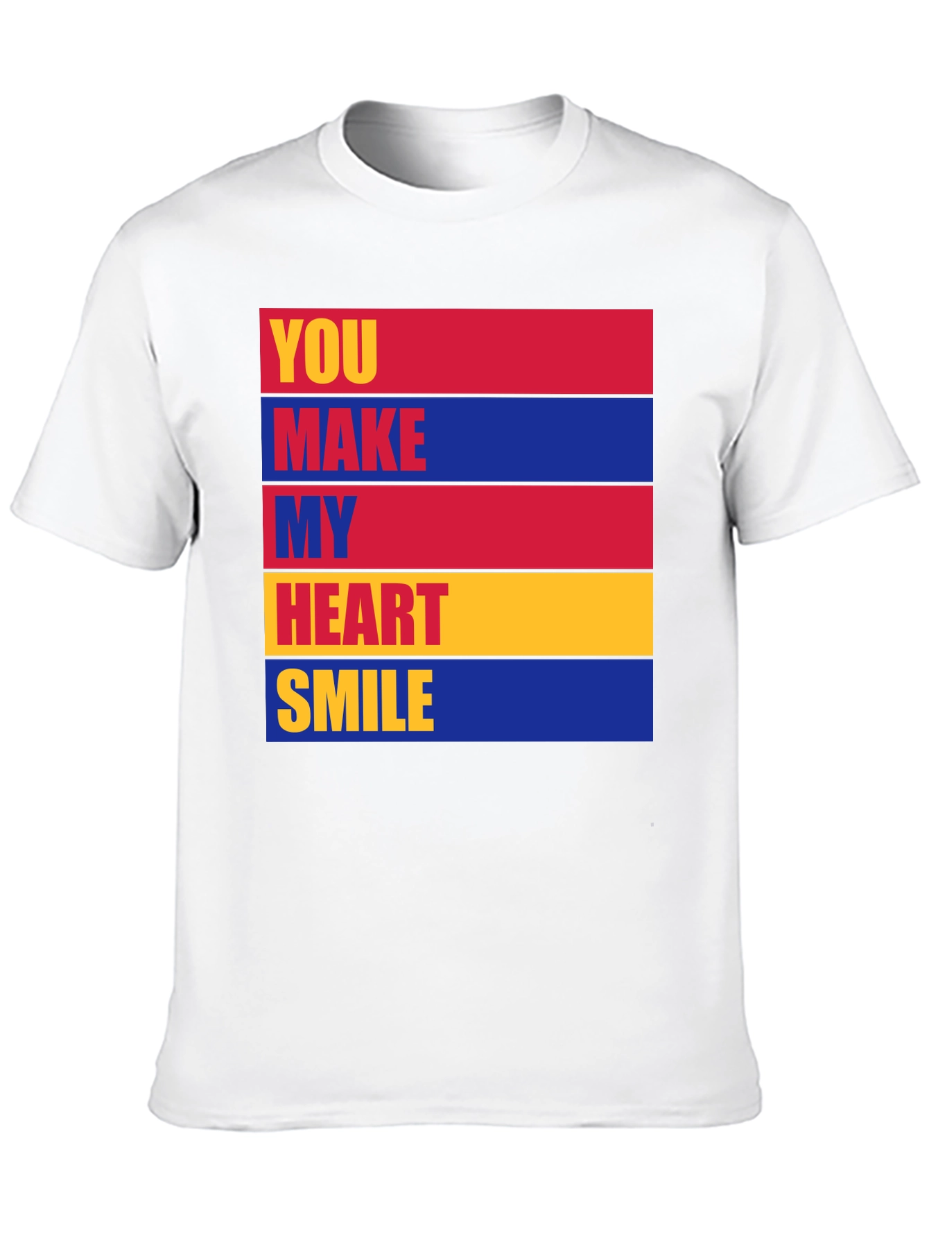 You Make My Heart Smile Graphic T-Shirt