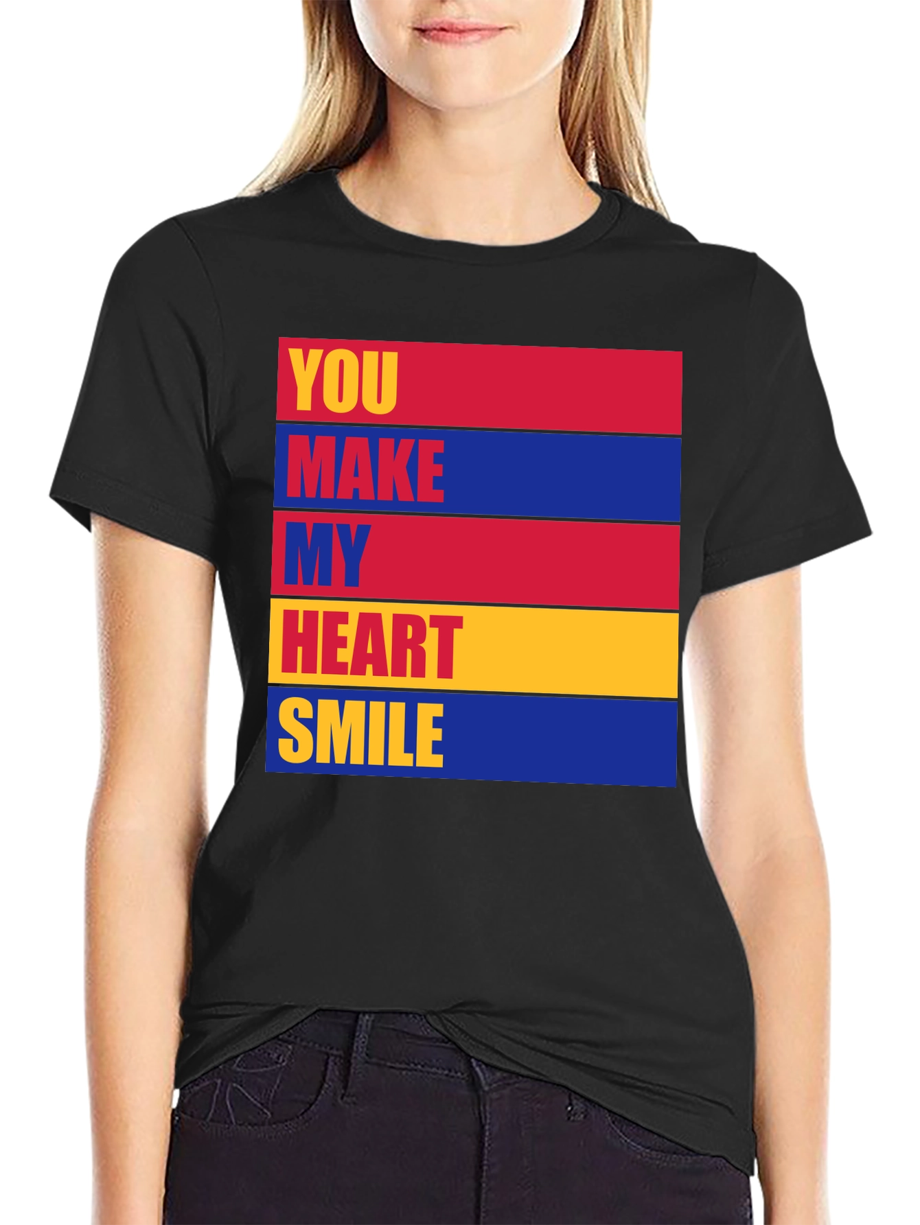 You Make My Heart Smile Graphic T-Shirt