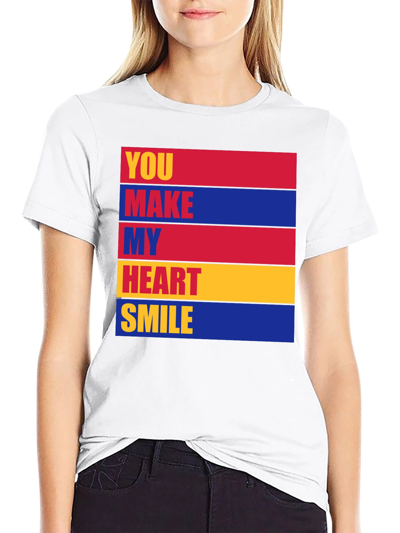 You Make My Heart Smile Graphic T-Shirt