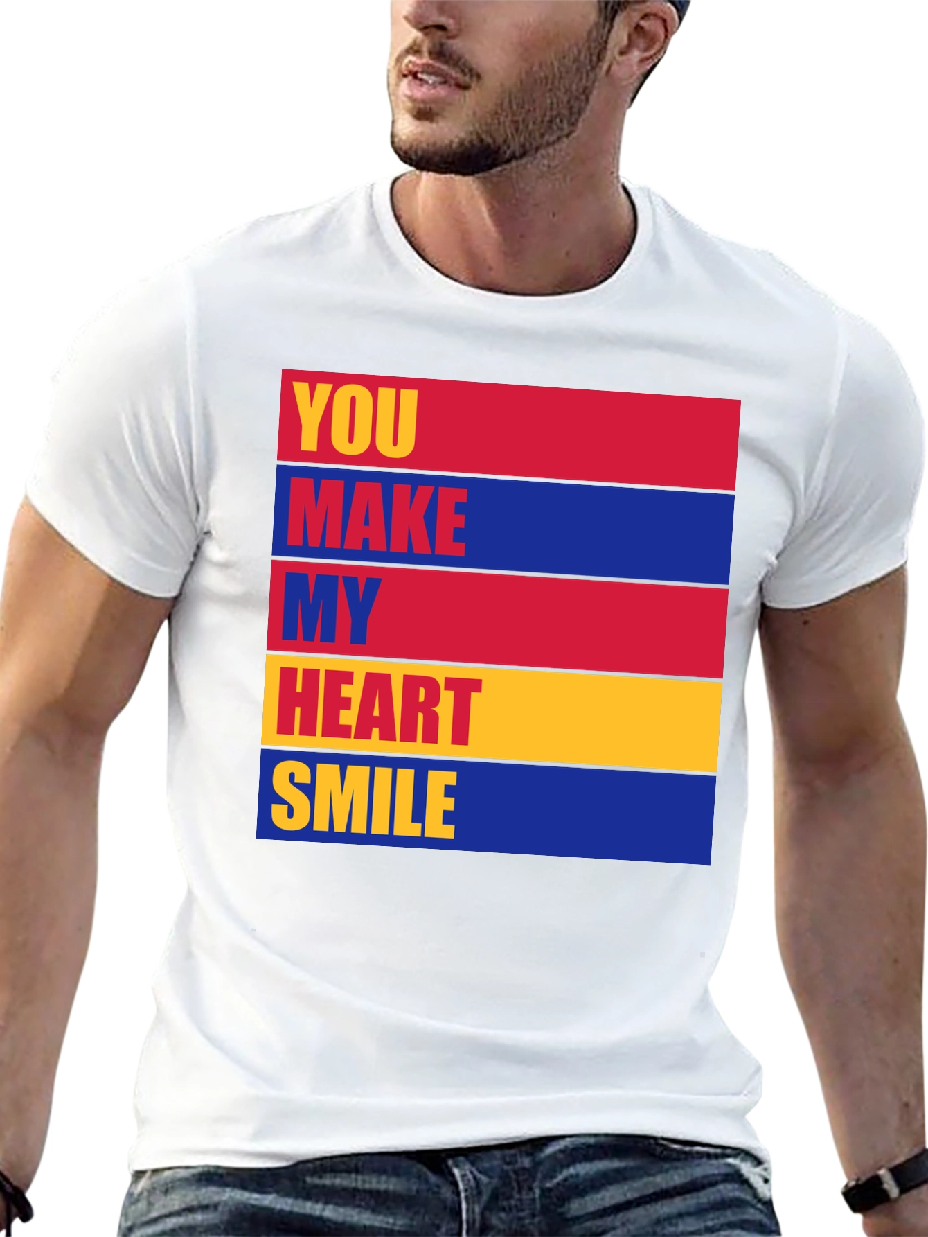 You Make My Heart Smile Graphic T-Shirt