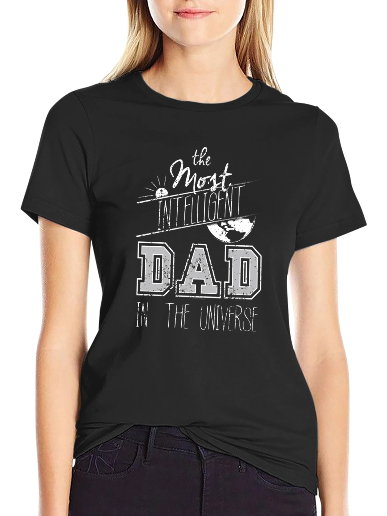 Intelligent Dad T-Shirt - Funny Fathers Day Gift
