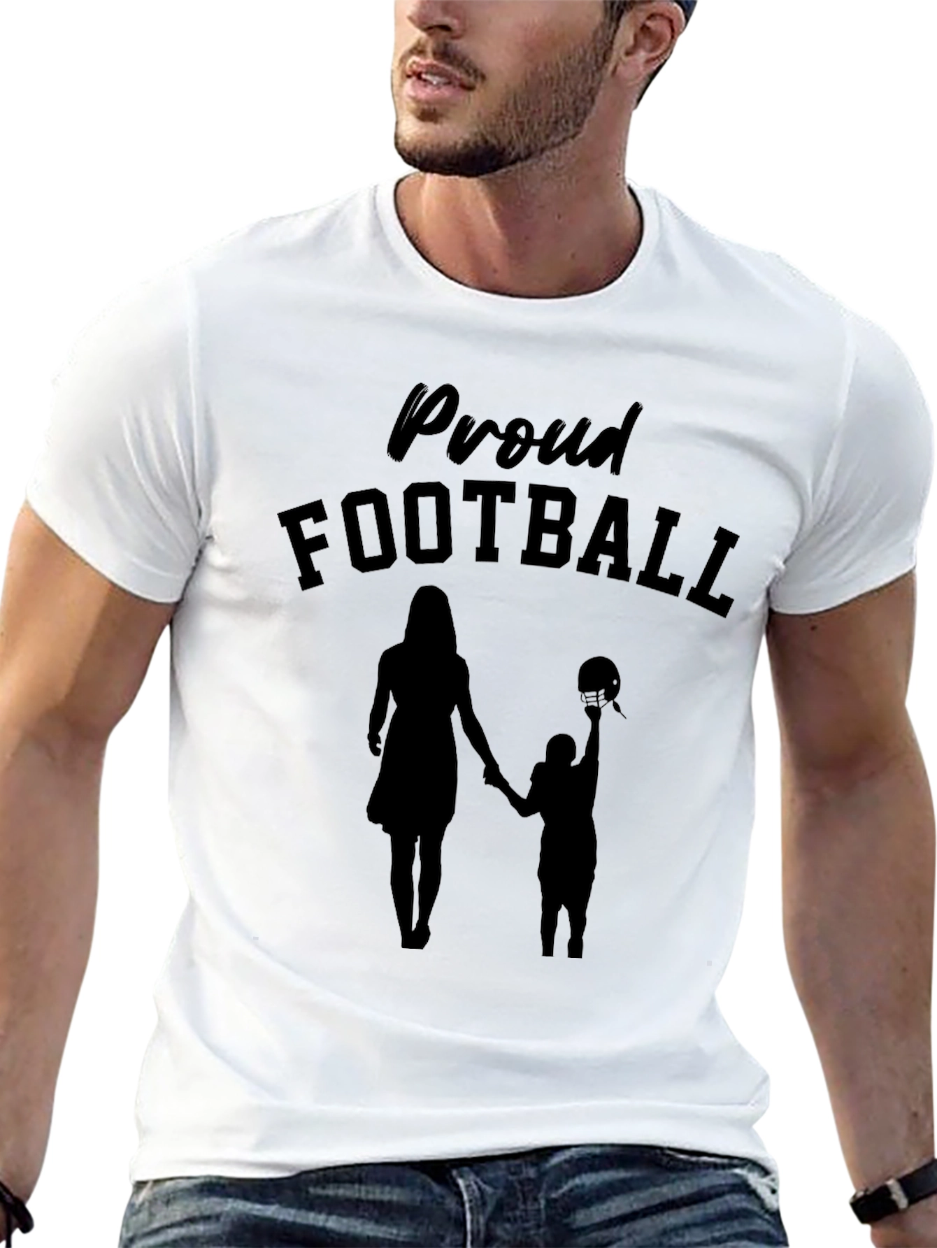 Proud Football Mom T-Shirt