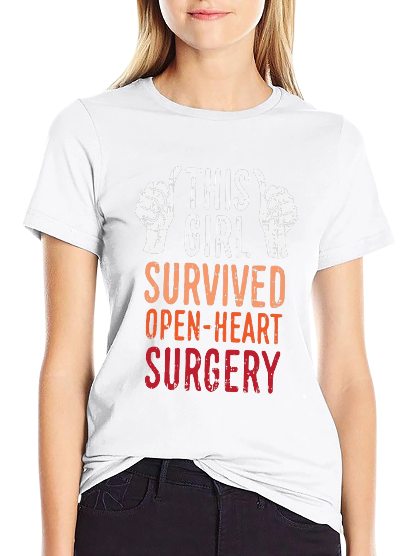This Girl Survived Open-Heart Surgery T-Shirt