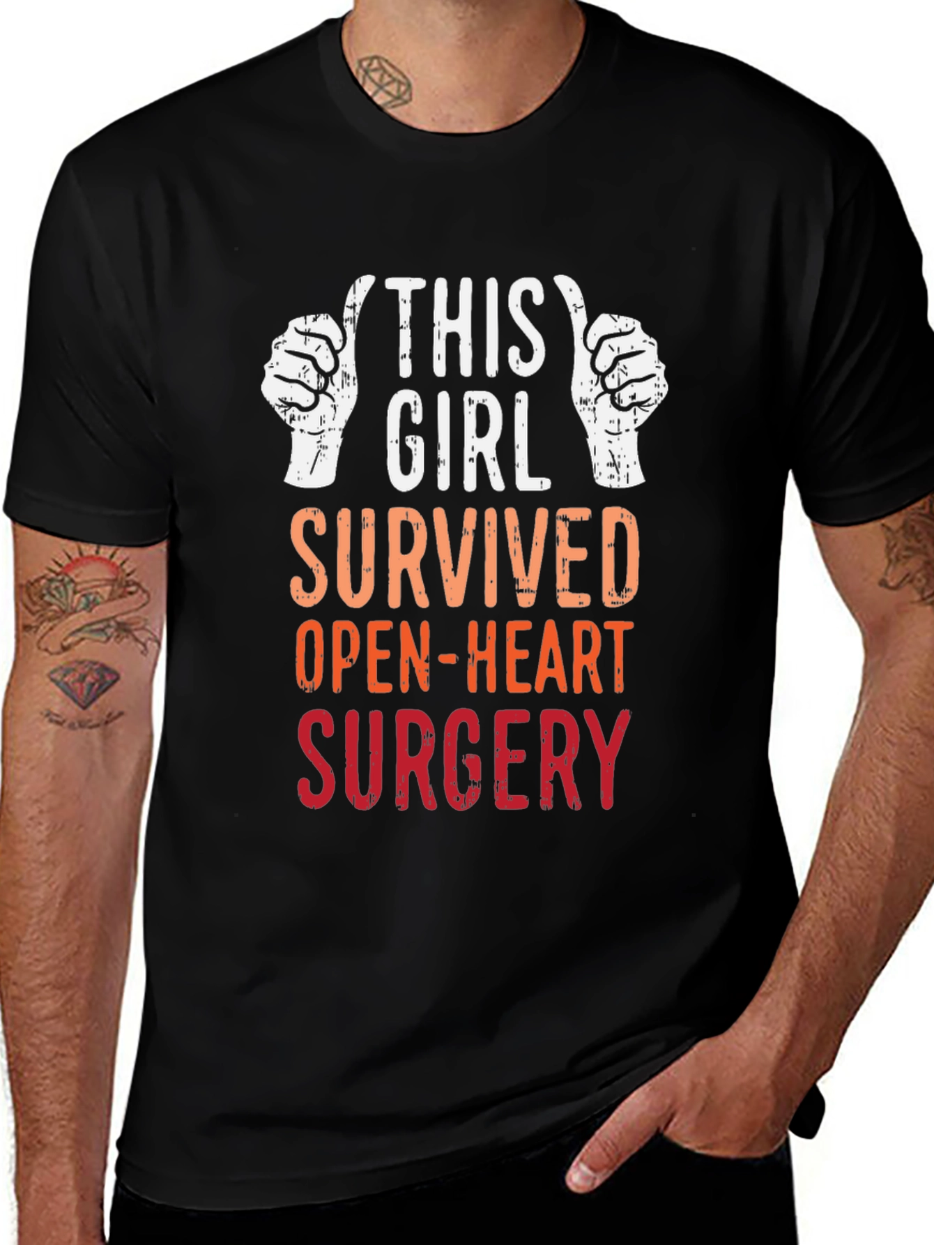 This Girl Survived Open-Heart Surgery T-Shirt
