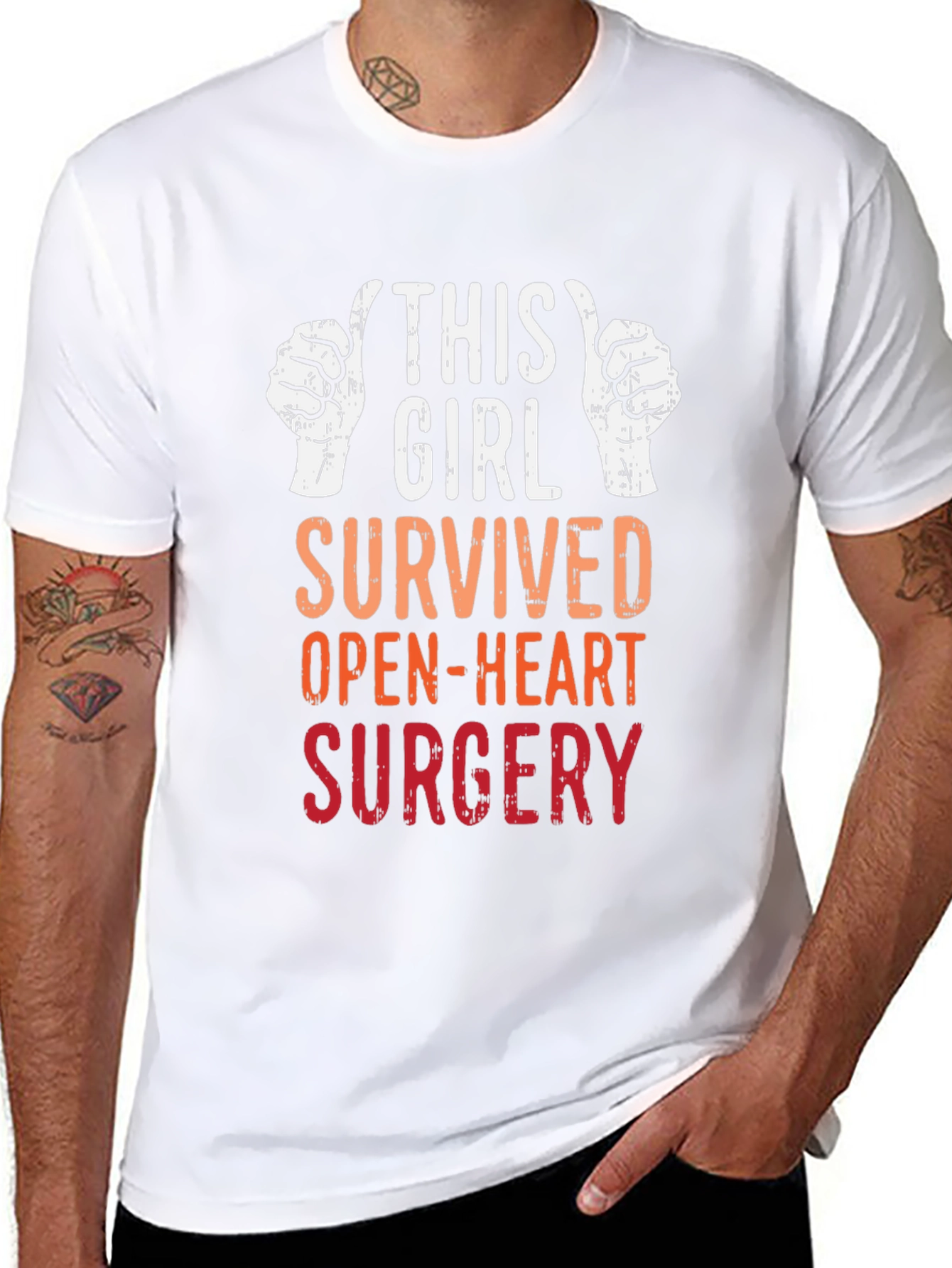 This Girl Survived Open-Heart Surgery T-Shirt