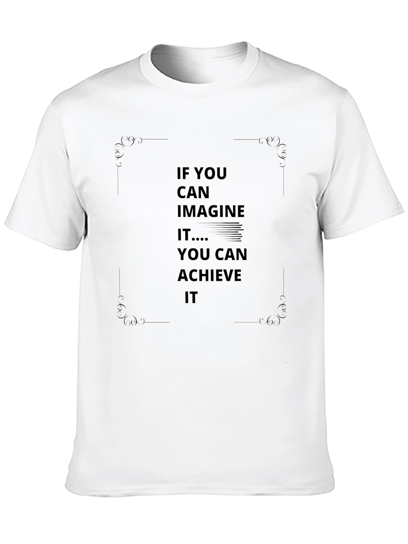 Inspirational Graphic Tee - Achieve Your Dreams