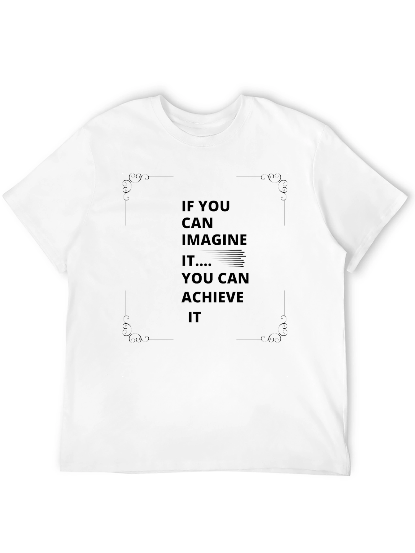 Inspirational Graphic Tee - Achieve Your Dreams