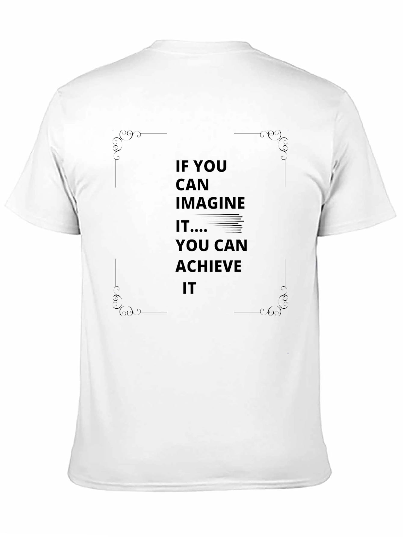 Inspirational Graphic Tee - Achieve Your Dreams