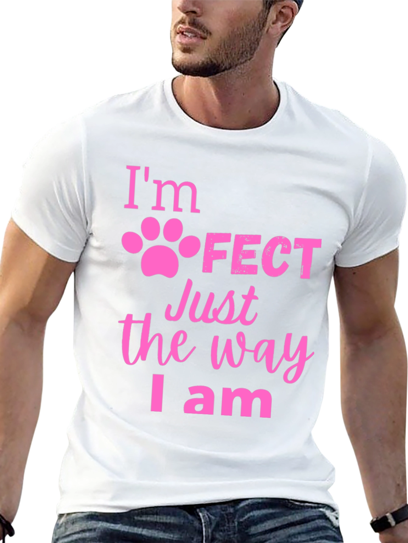 Im Paw-Fect Black T-Shirt