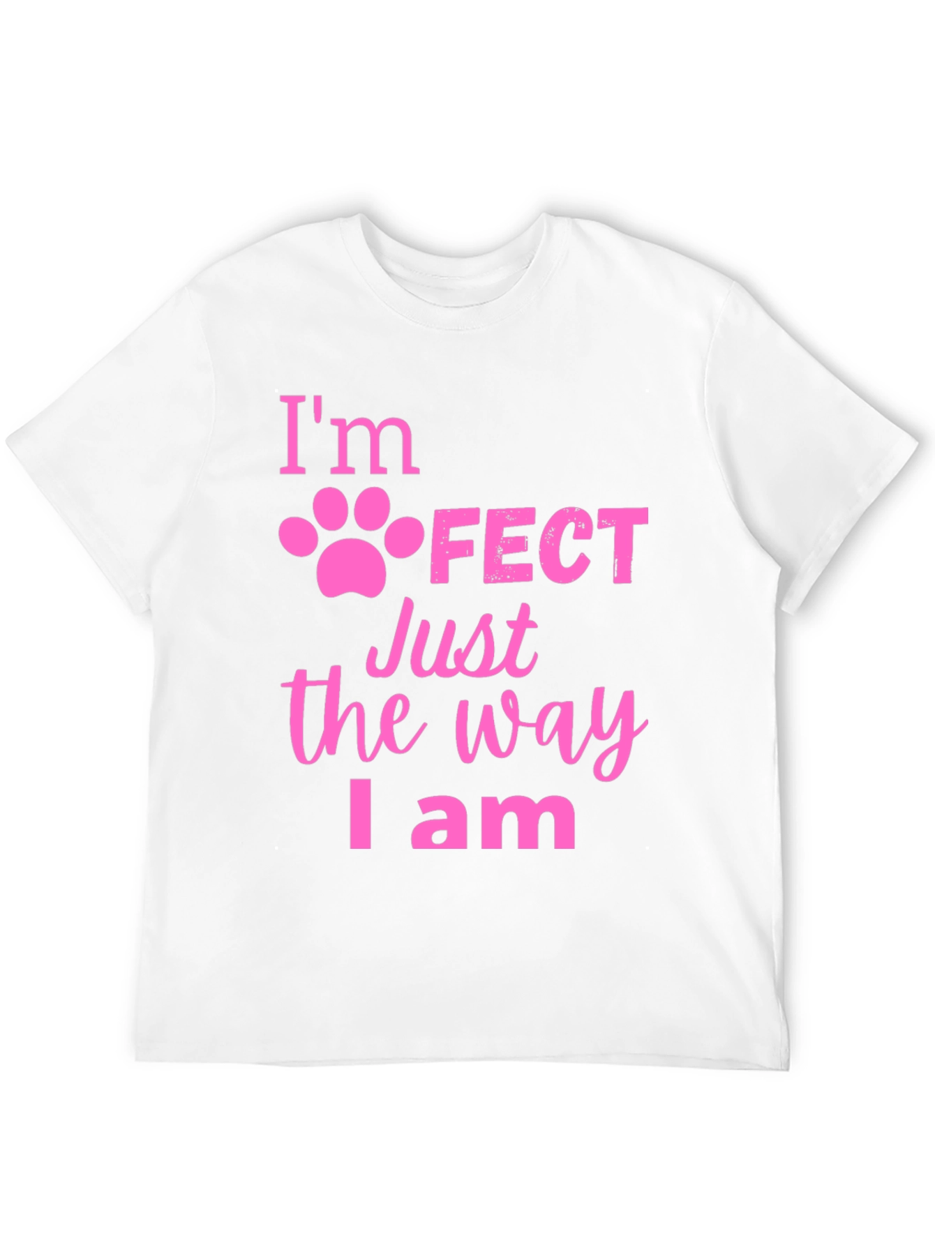 Im Paw-Fect Black T-Shirt