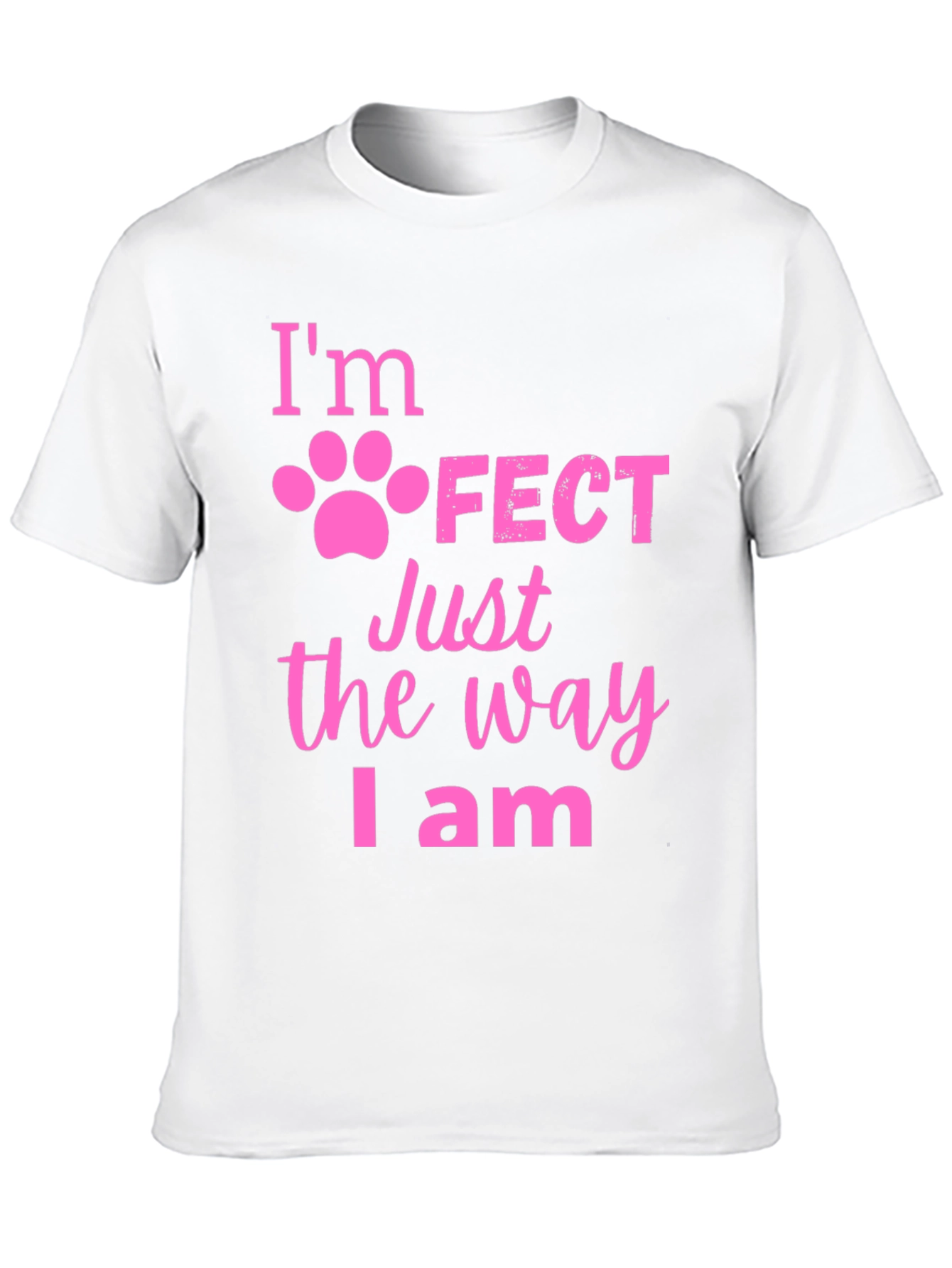 Im Paw-Fect Black T-Shirt