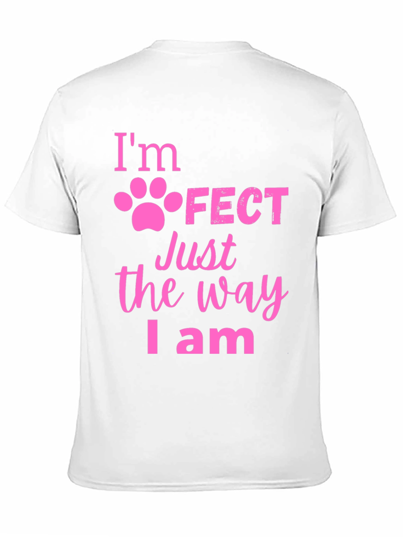 Im Paw-Fect Black T-Shirt