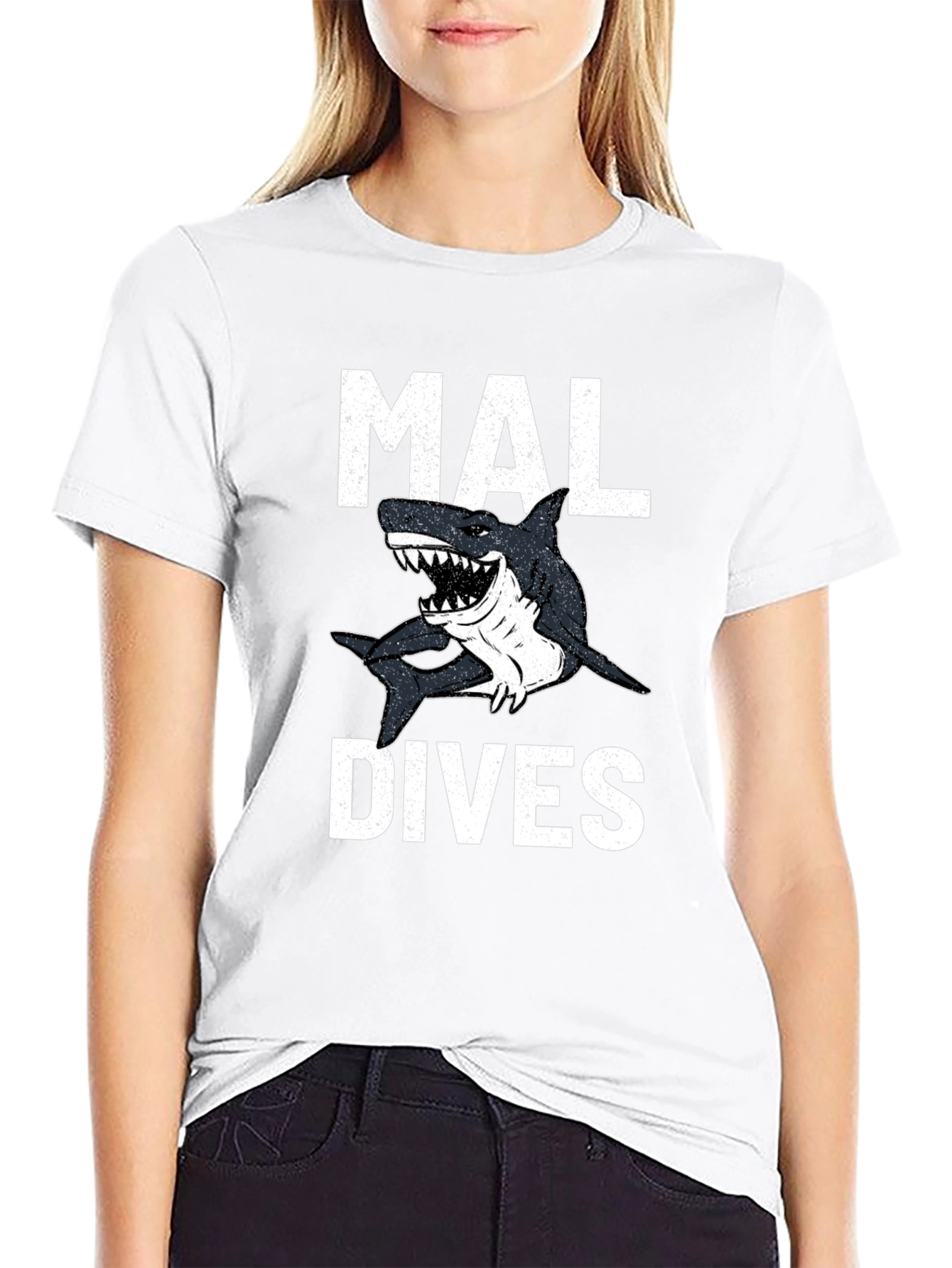 Maldives Diving Graphic T-Shirt
