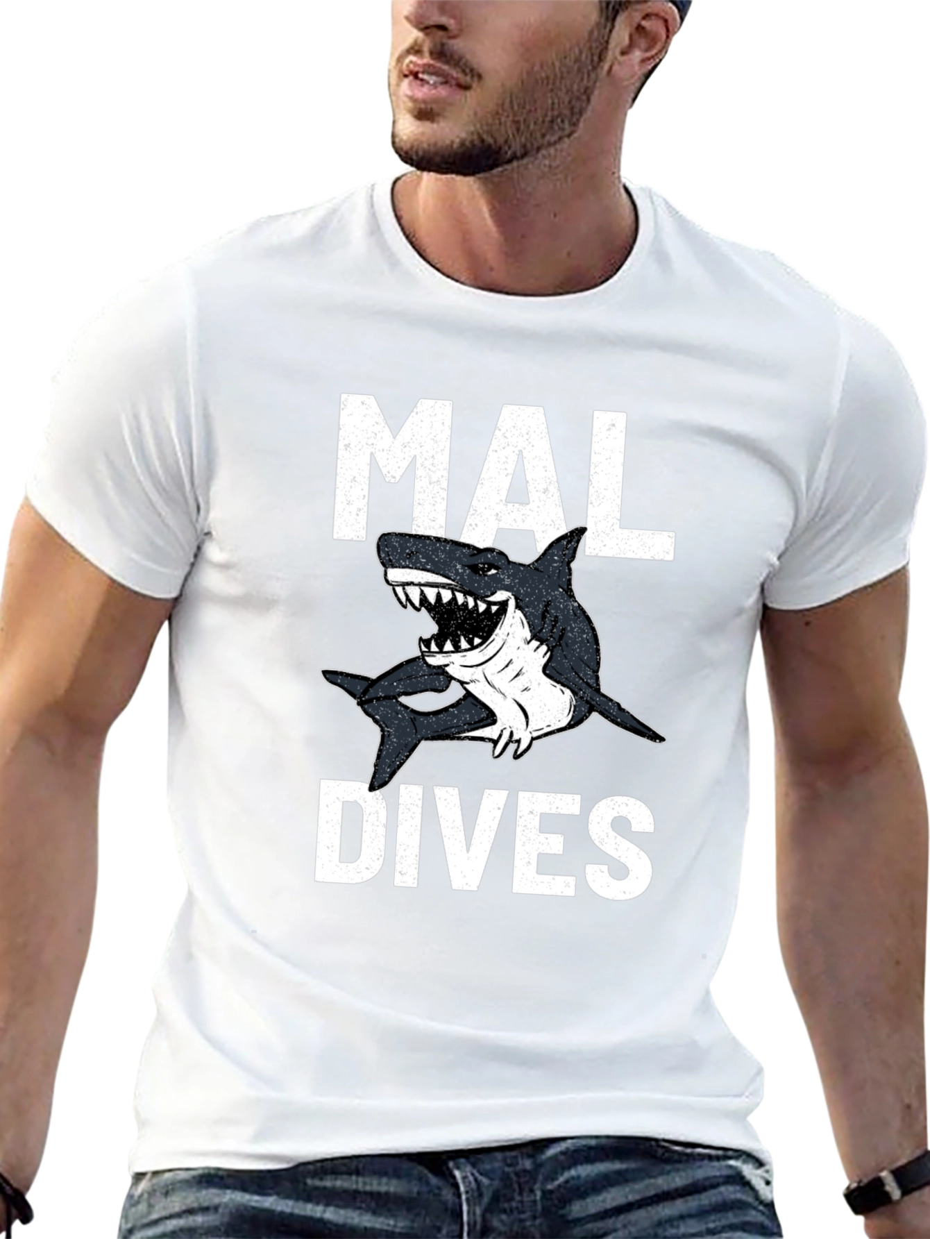 Maldives Diving Graphic T-Shirt