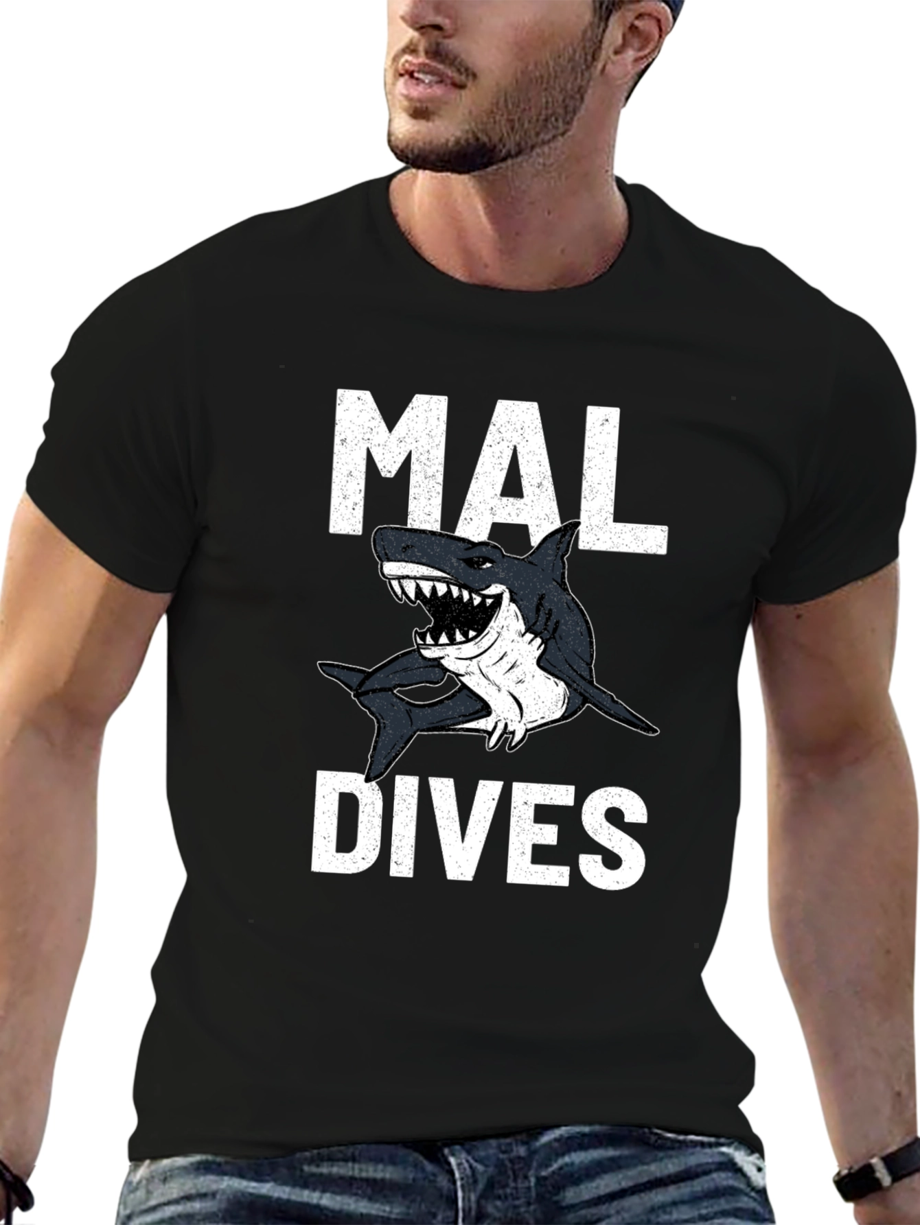 Maldives Diving Graphic T-Shirt