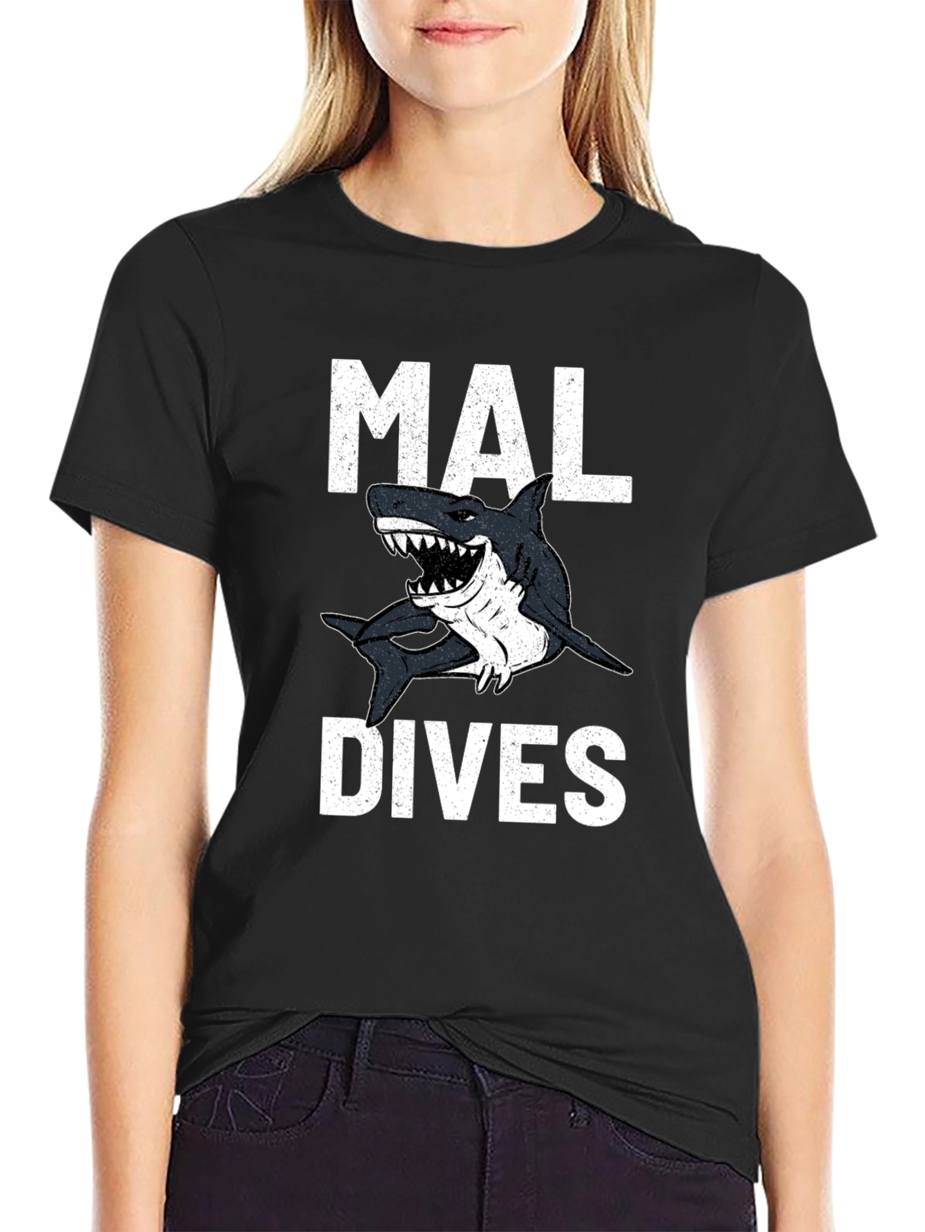Maldives Diving Graphic T-Shirt