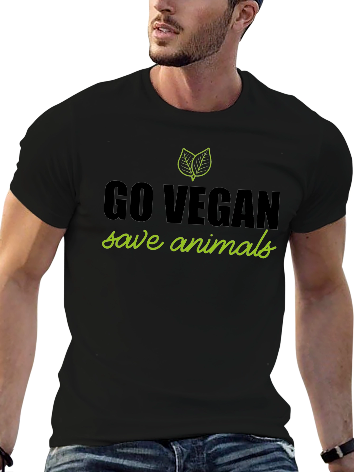 Go Vegan Save Animals T-Shirt