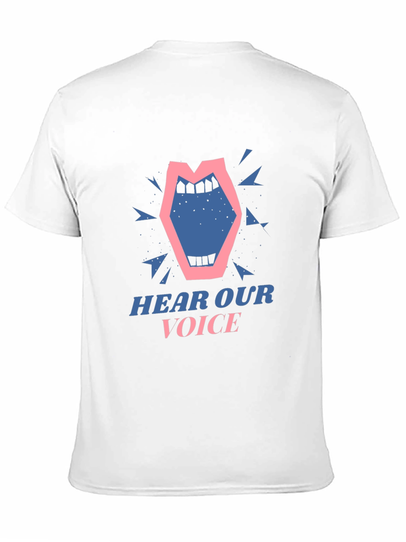 Hear Our Voice Graphic Tee - Unisex Black T-Shirt