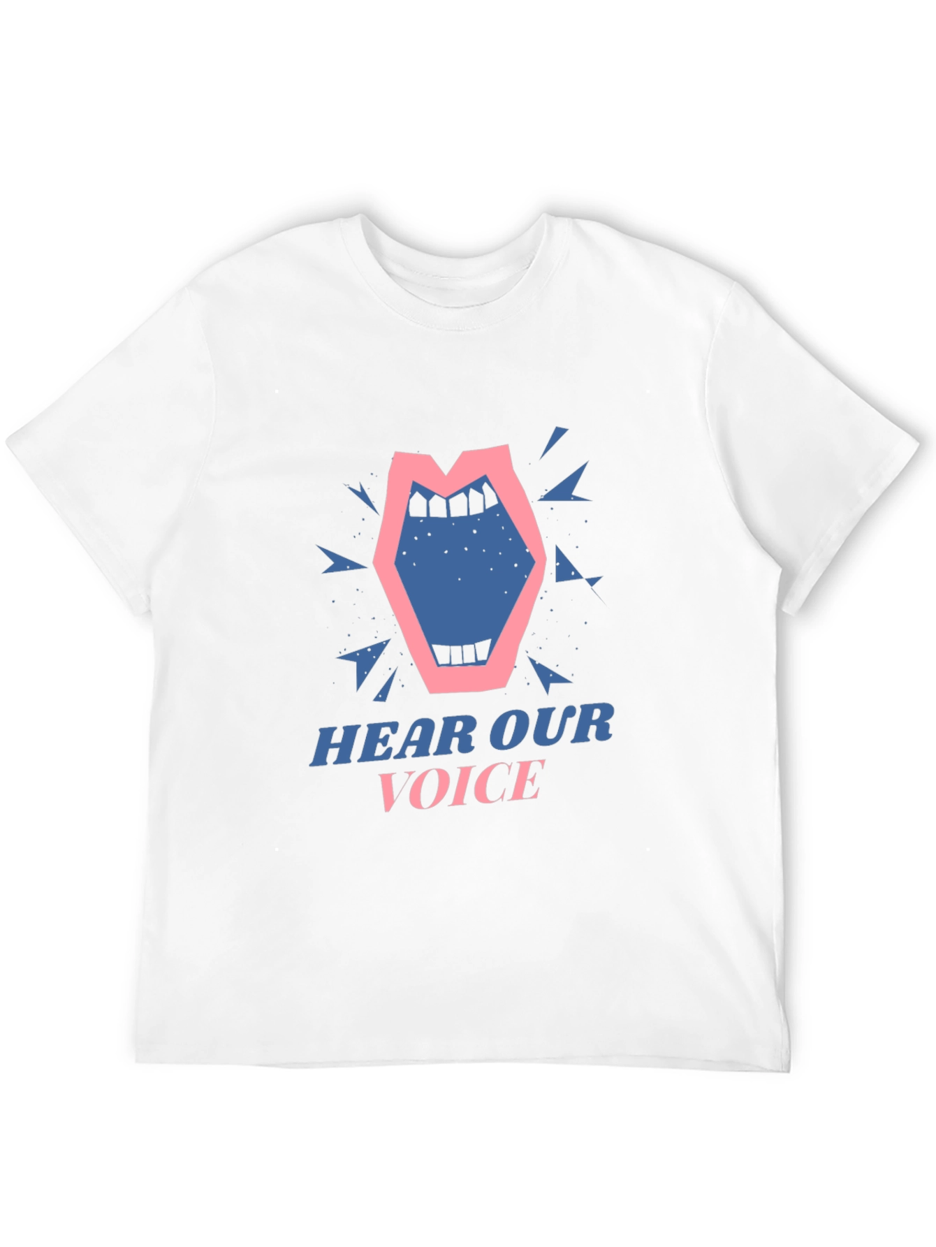 Hear Our Voice Graphic Tee - Unisex Black T-Shirt