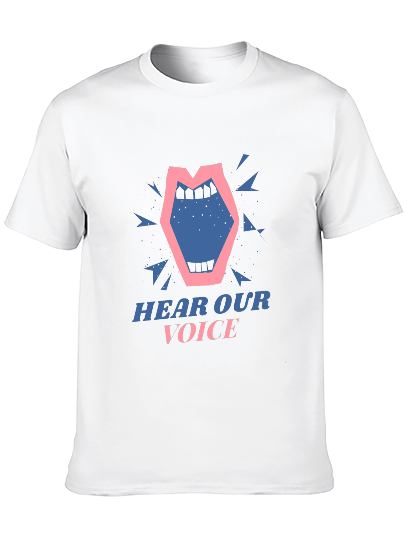 Hear Our Voice Graphic Tee - Unisex Black T-Shirt