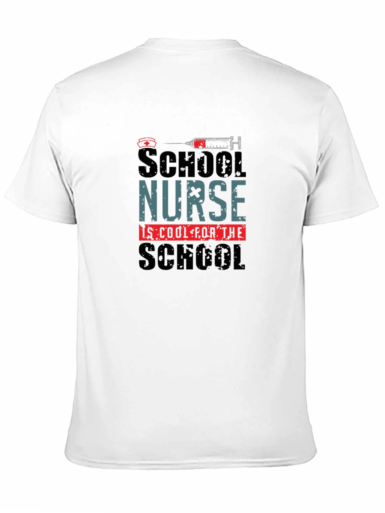 School Nurse Cool School Black T-Shirt