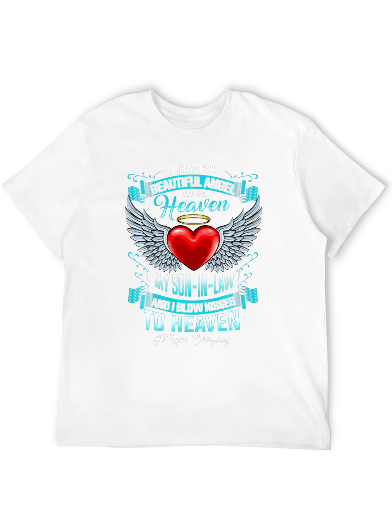 Memorial Son-in-Law Angel in Heaven T-Shirt