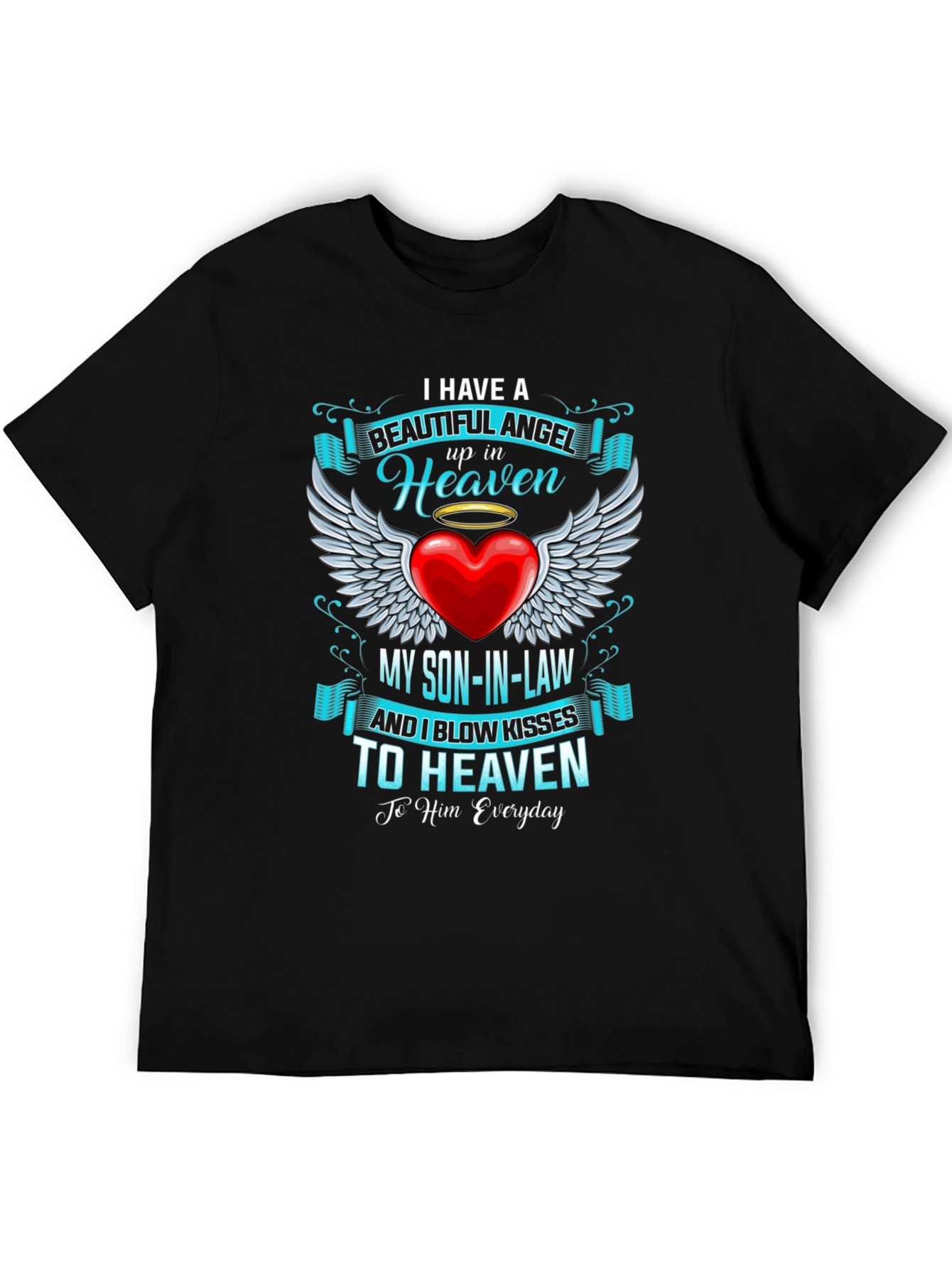 Memorial Son-in-Law Angel in Heaven T-Shirt
