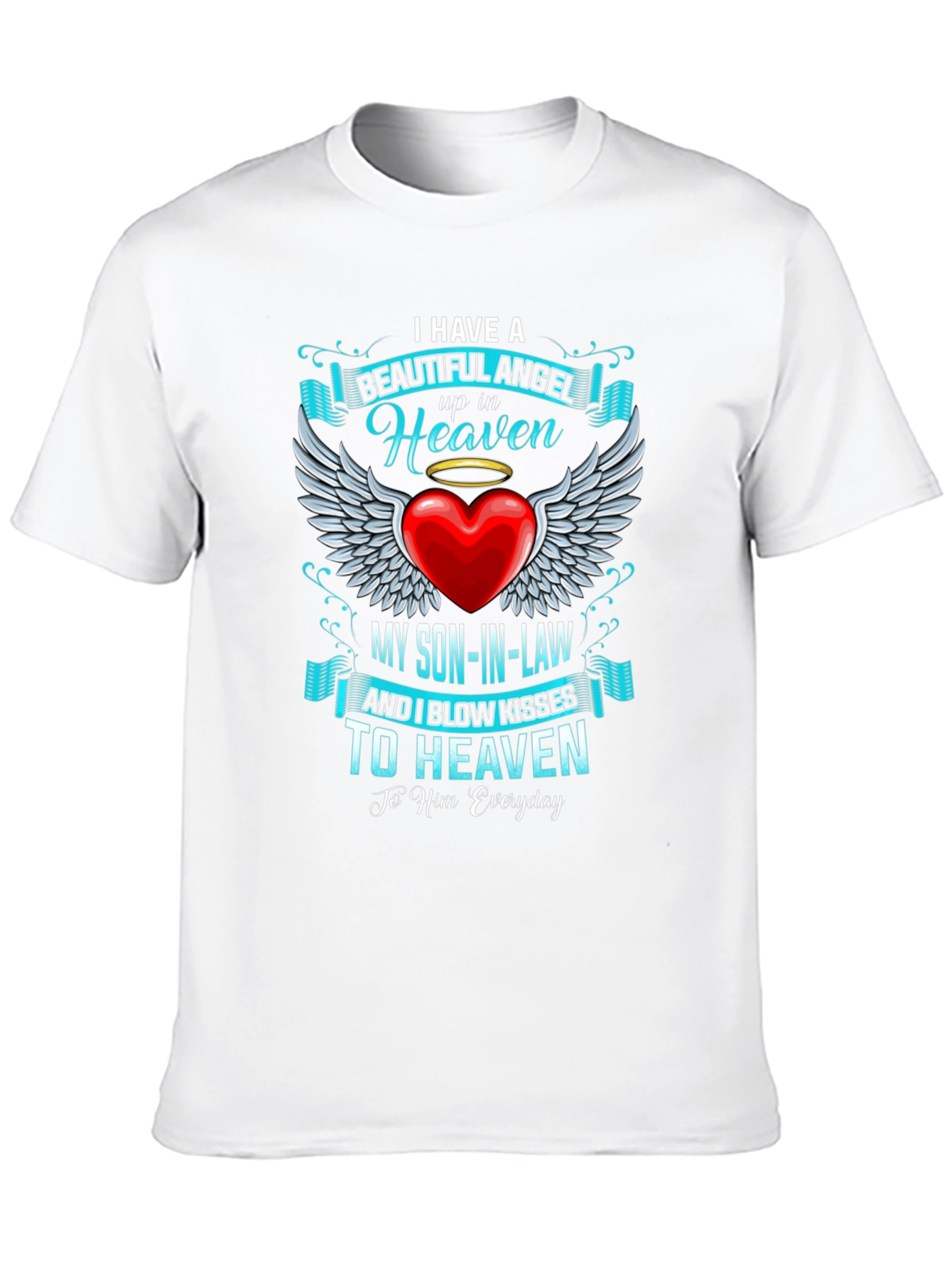Memorial Son-in-Law Angel in Heaven T-Shirt