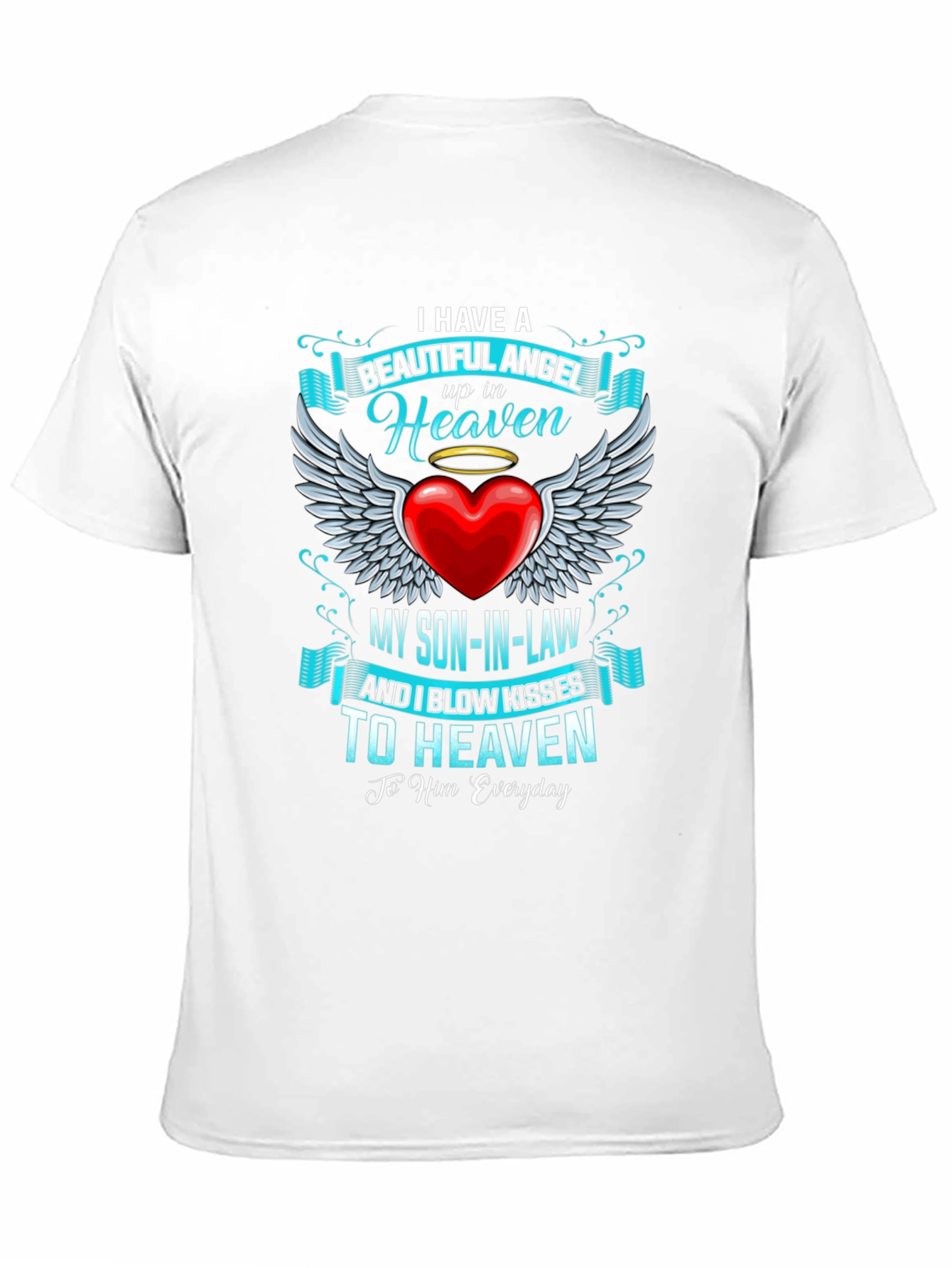 Memorial Son-in-Law Angel in Heaven T-Shirt