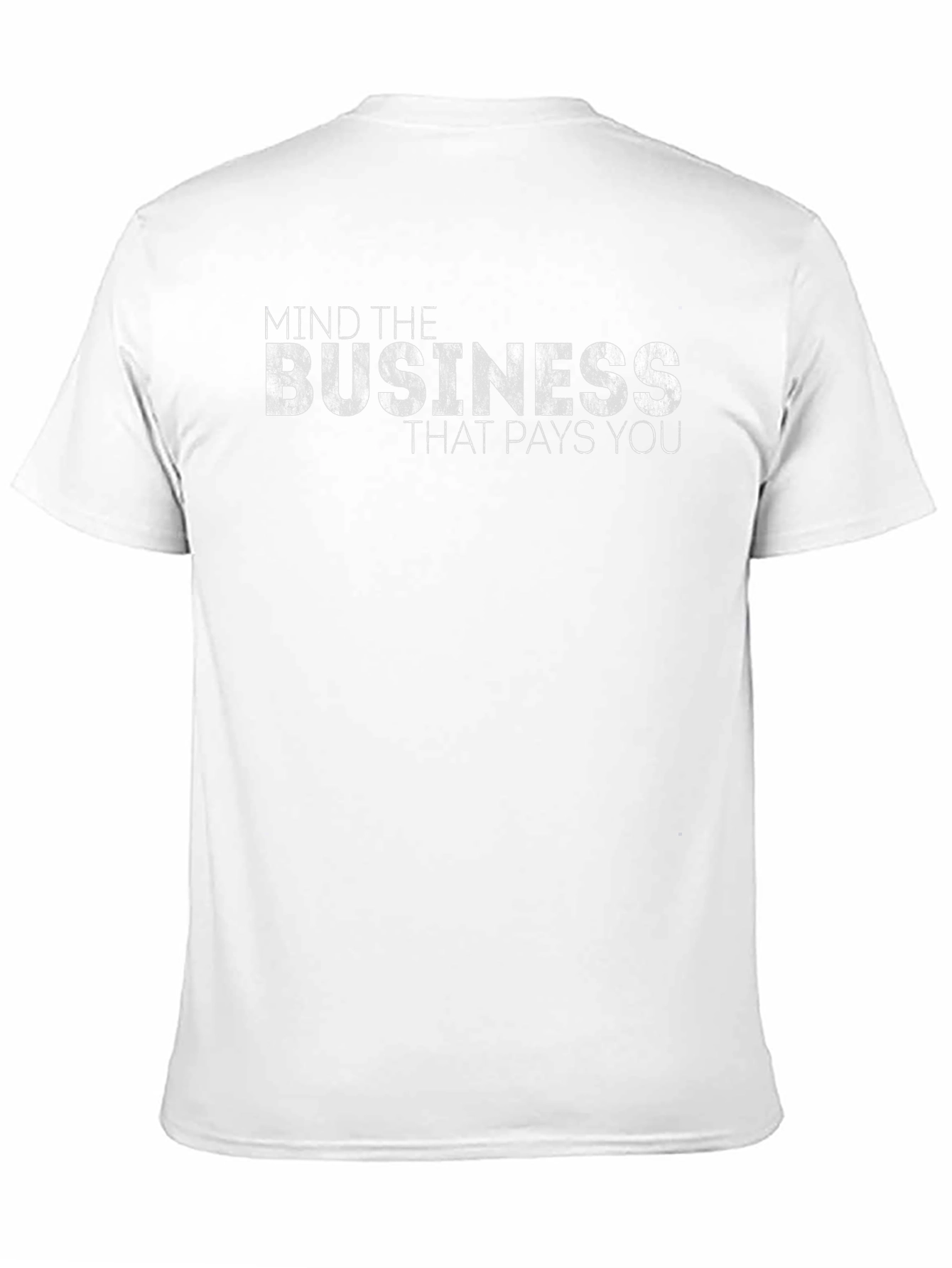 Mind the Business Graphic Tee - Black Casual Shirt